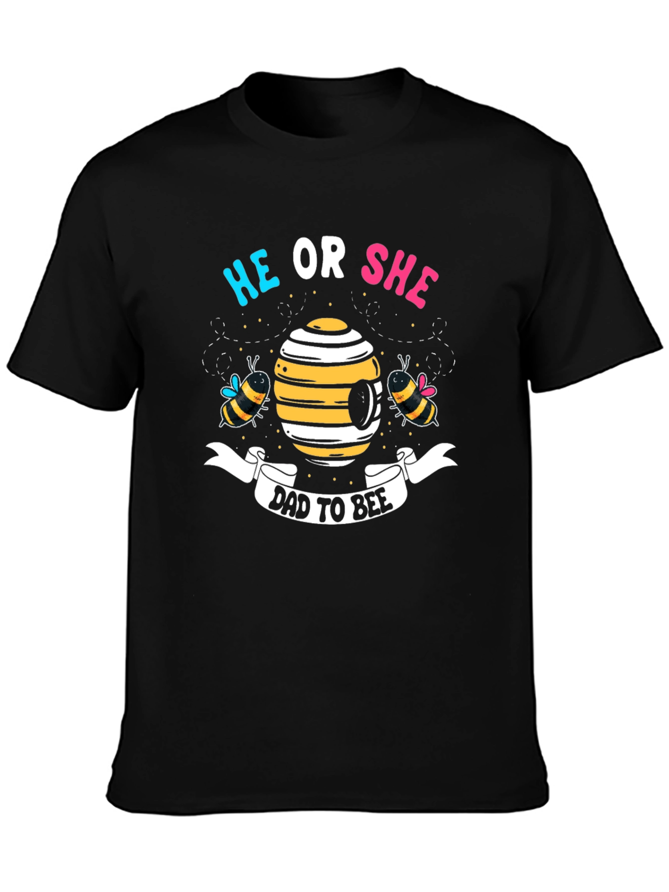 Dad To Bee Gender Reveal T-Shirt