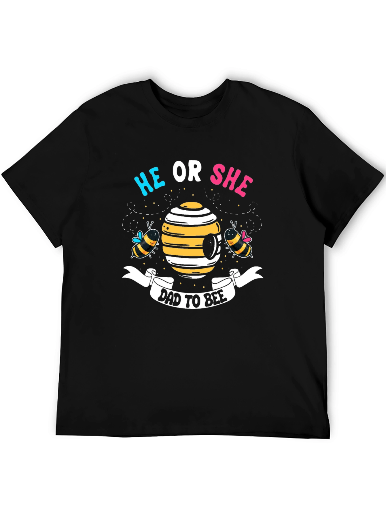 Dad To Bee Gender Reveal T-Shirt