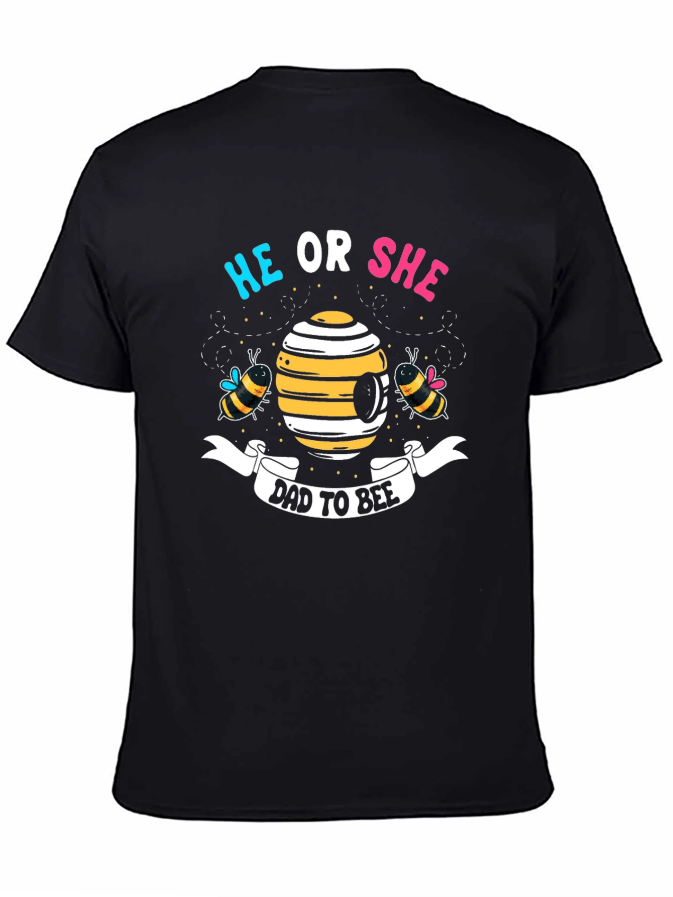 Dad To Bee Gender Reveal T-Shirt