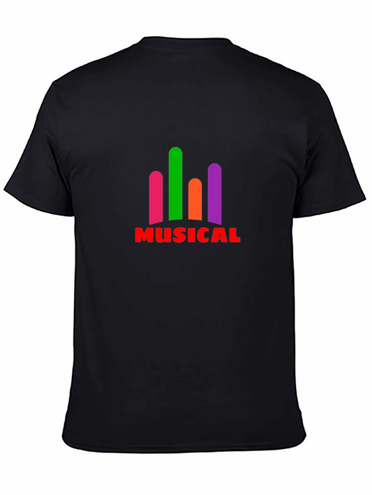 Musical Graphic T-Shirt - Trendy Design