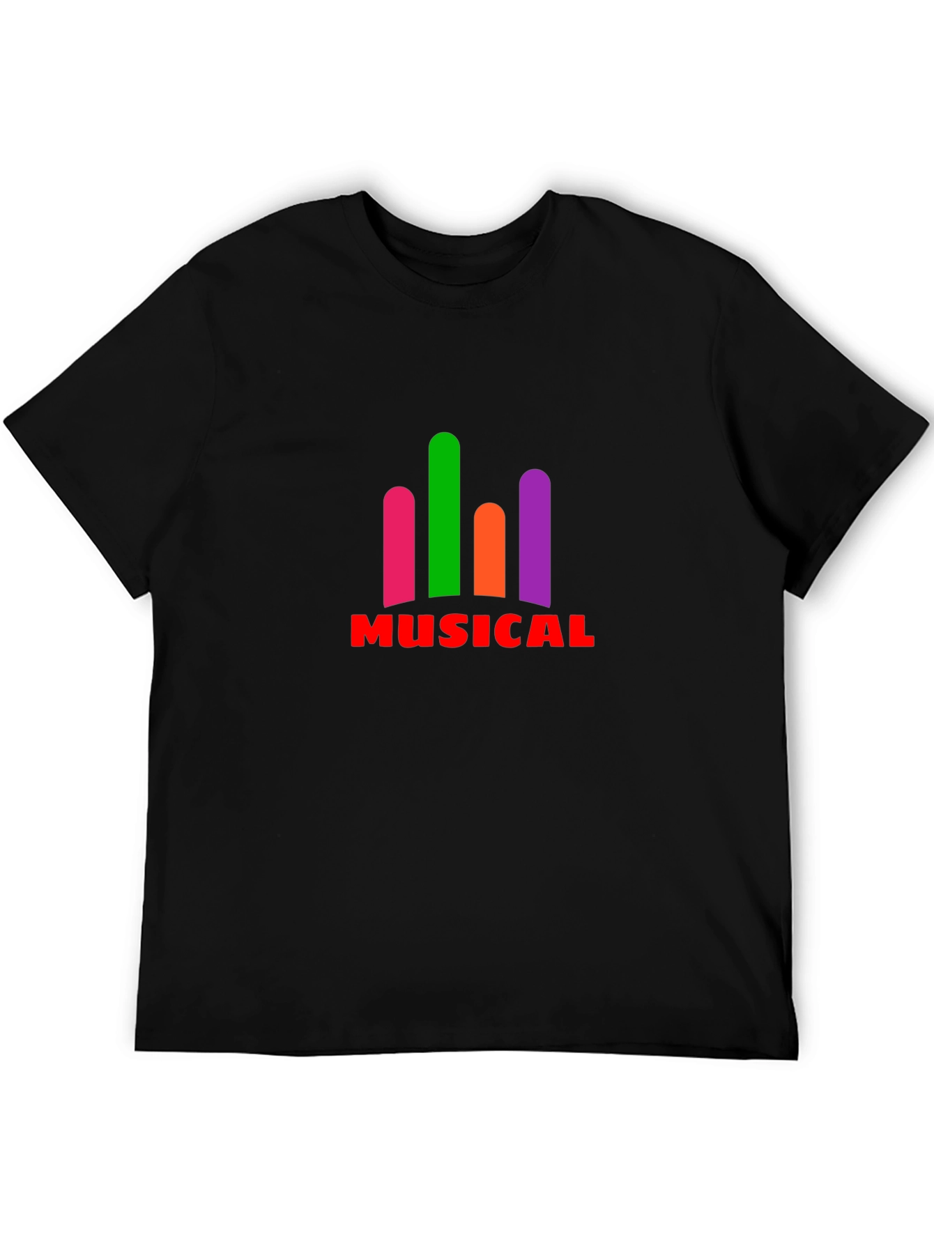 Musical Graphic T-Shirt - Trendy Design