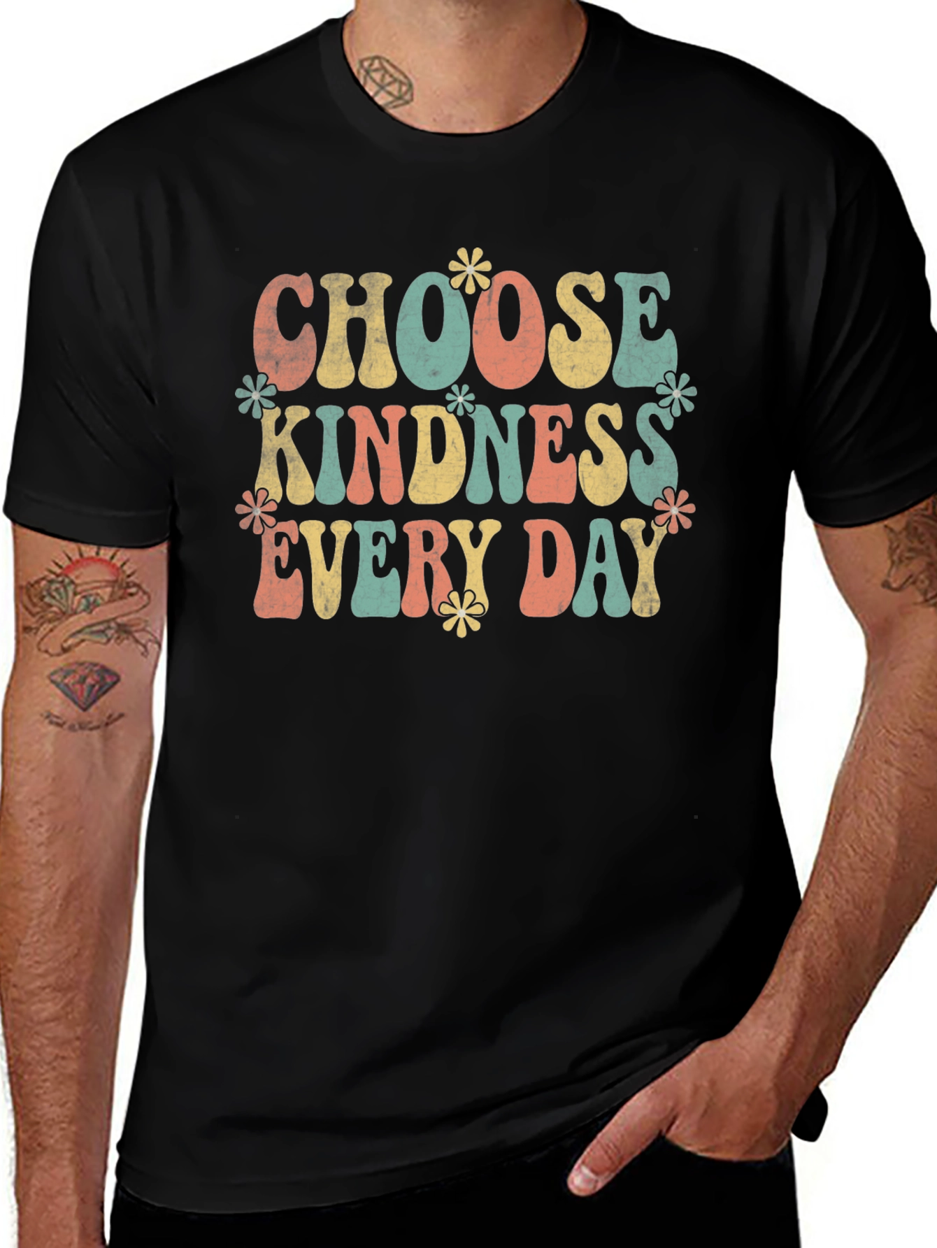 Choose Kindness Everyday Retro Tee