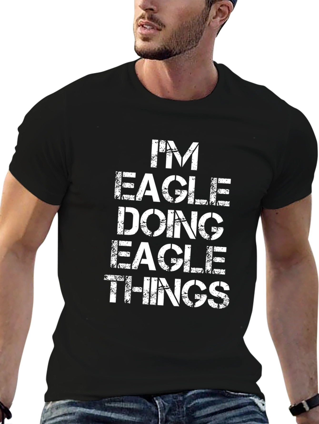 Im Eagle Doing Eagle Things Graphic Tee