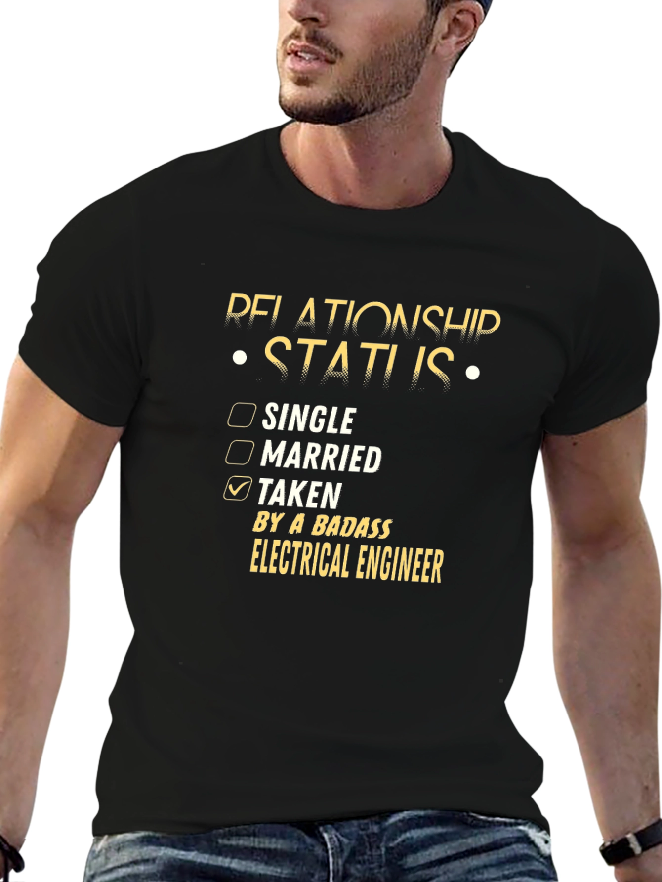 Relationship Status: Taken by a Badass Electrical Engineer T-Shirt