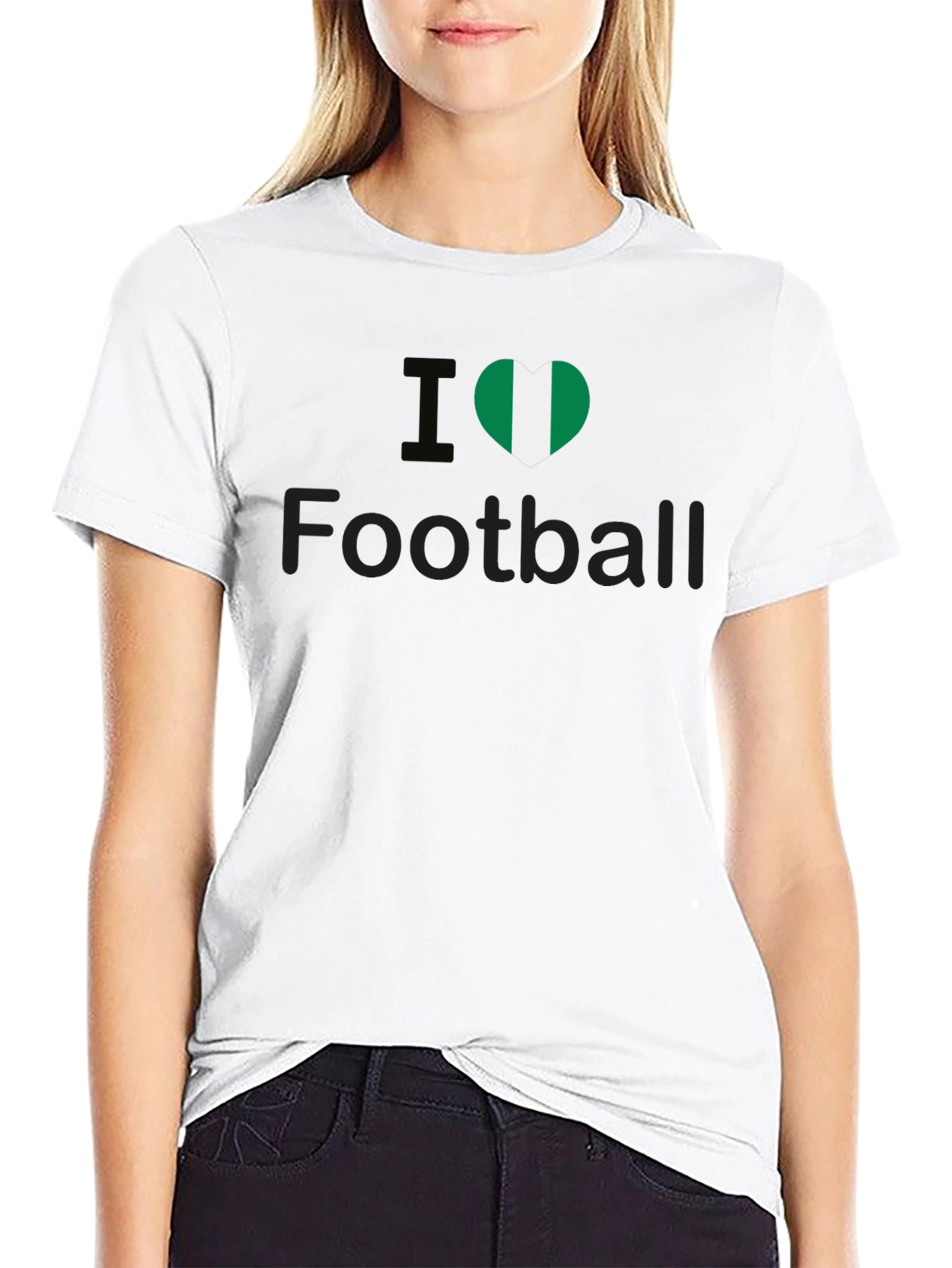 I Love Nigerian Football Tee