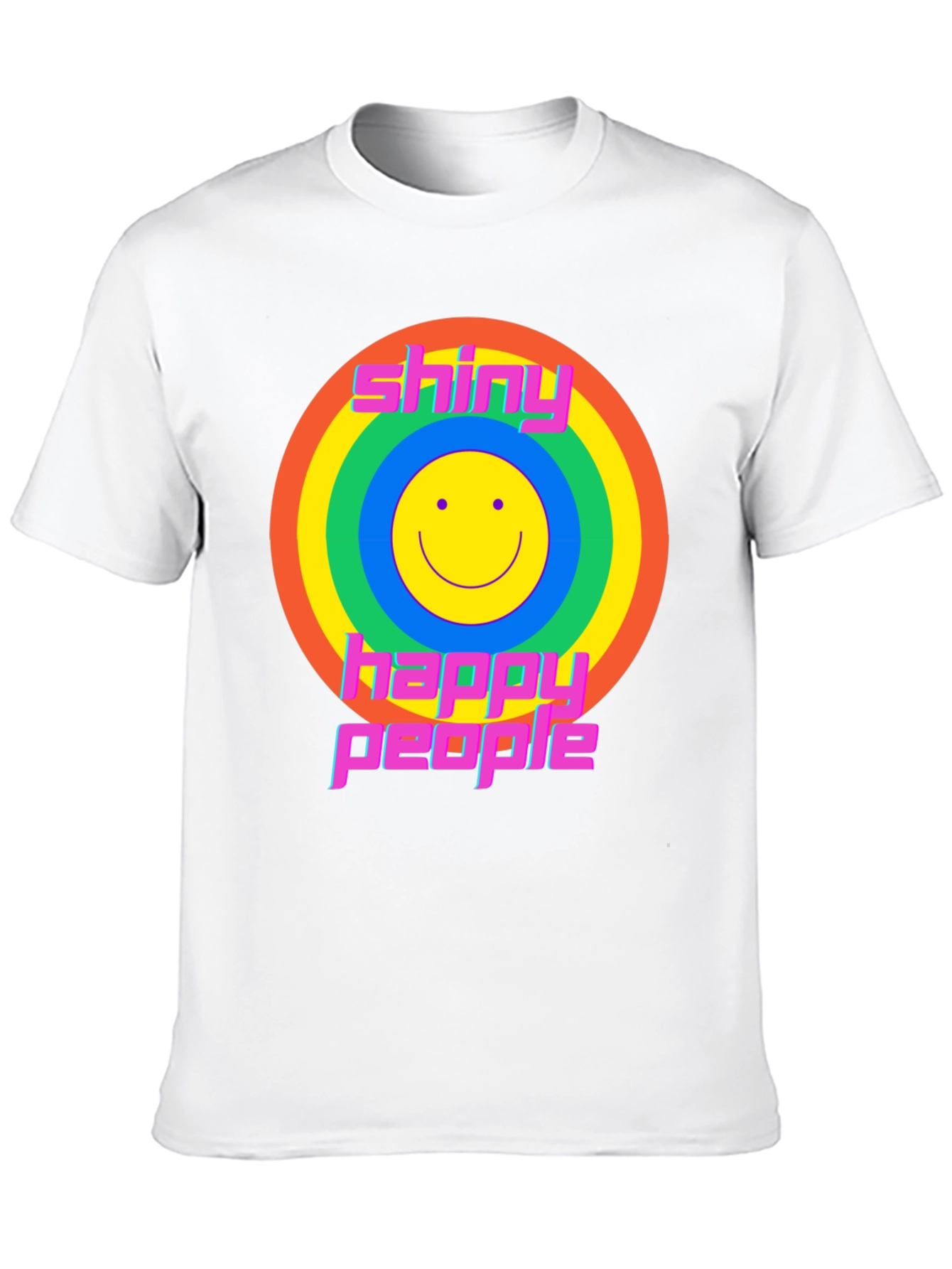 Shiny Happy People Graphic T-Shirt