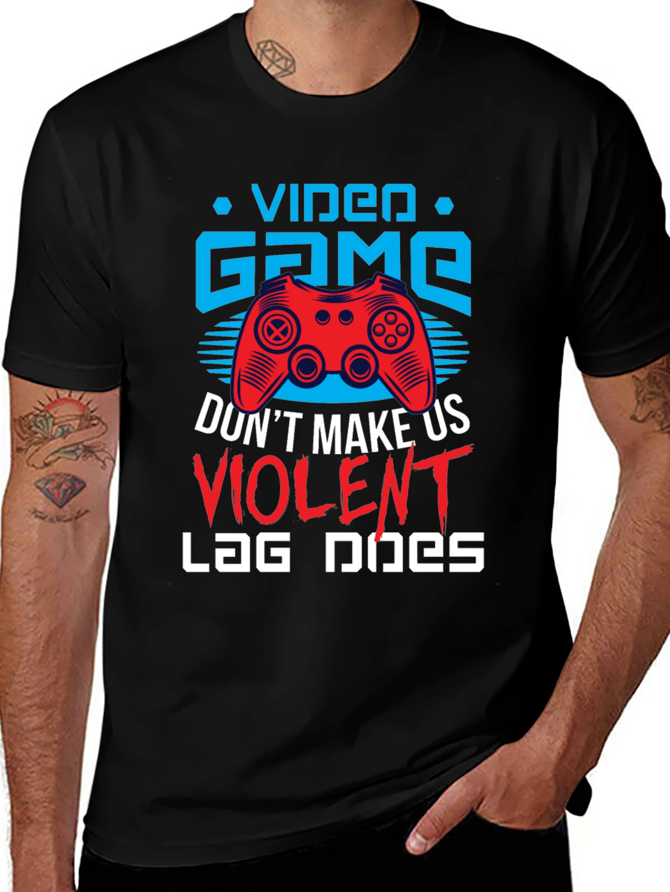 Video Game Violent Lag T-Shirt