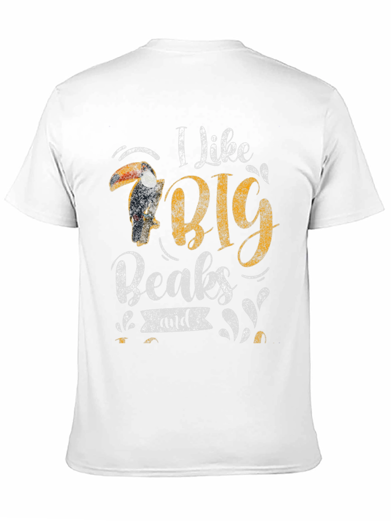 I Like Big Beaks T-Shirt - Toucan Graphic Tee