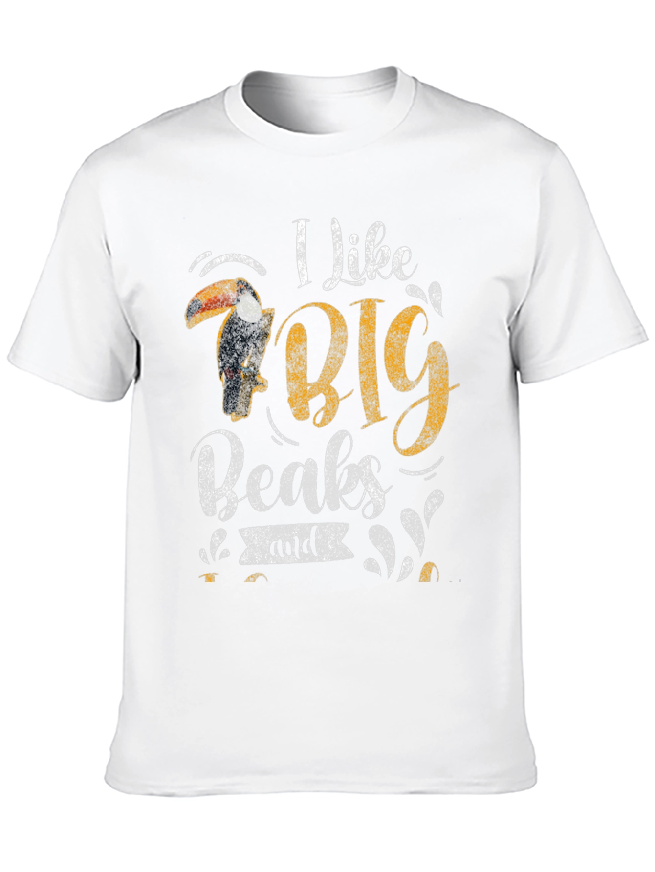 I Like Big Beaks T-Shirt - Toucan Graphic Tee