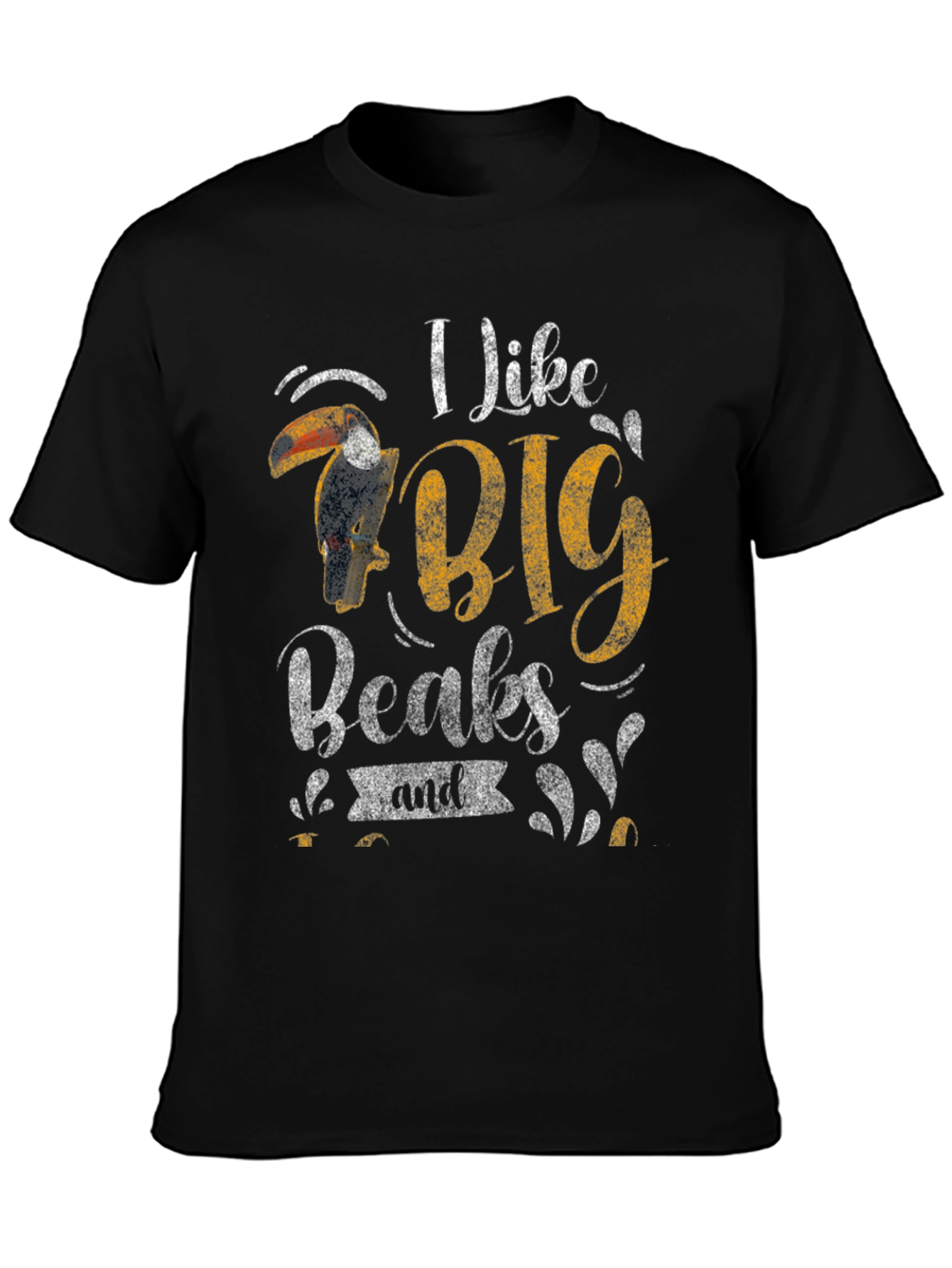 I Like Big Beaks T-Shirt - Toucan Graphic Tee