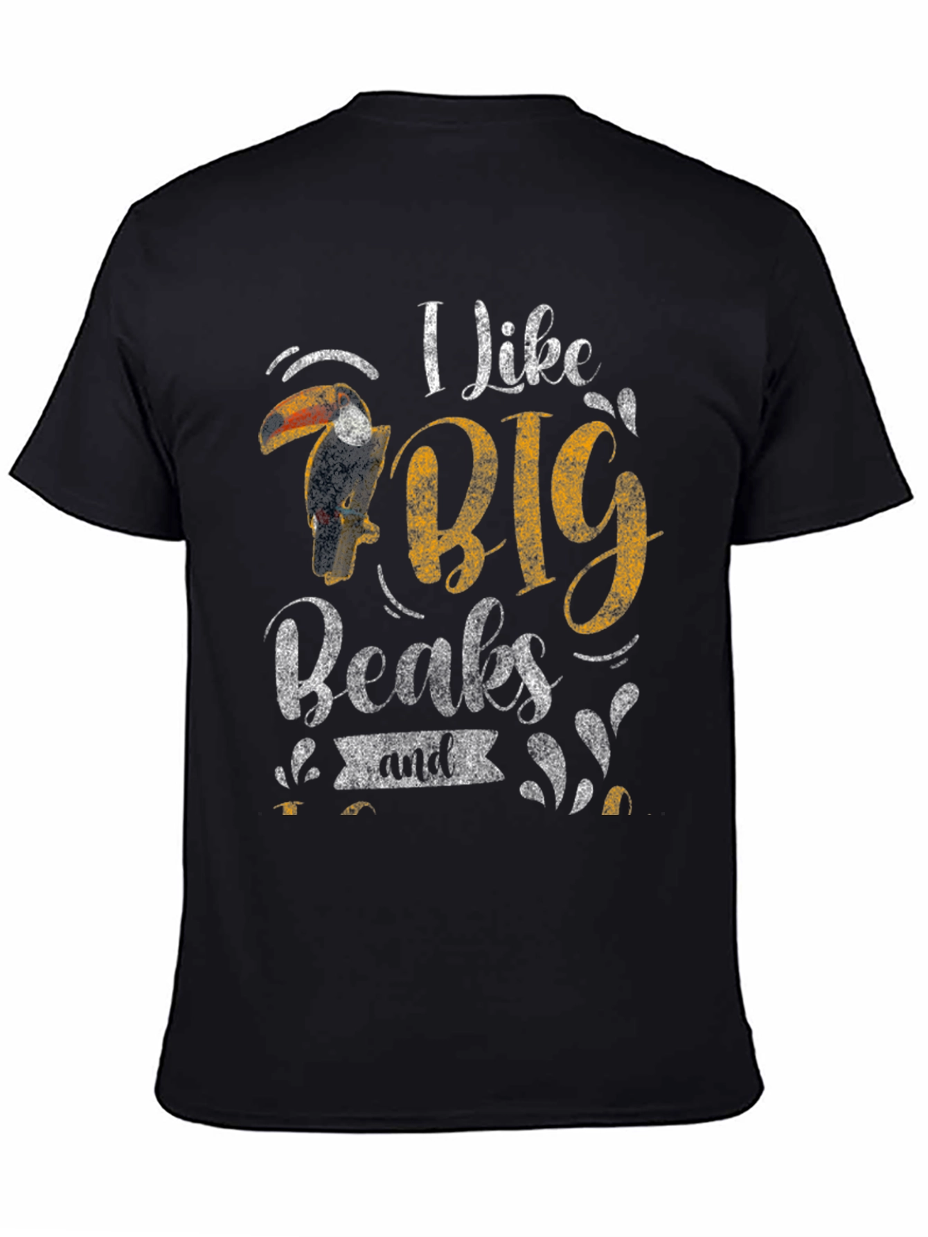 I Like Big Beaks T-Shirt - Toucan Graphic Tee