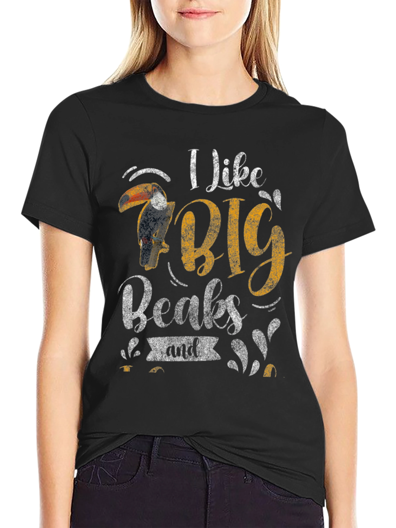 I Like Big Beaks T-Shirt - Toucan Graphic Tee