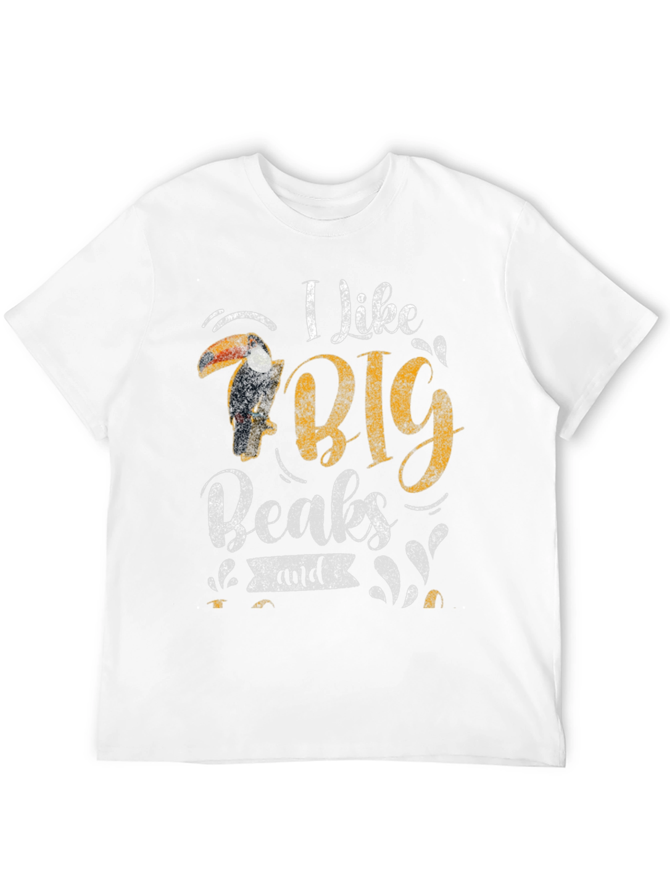 I Like Big Beaks T-Shirt - Toucan Graphic Tee
