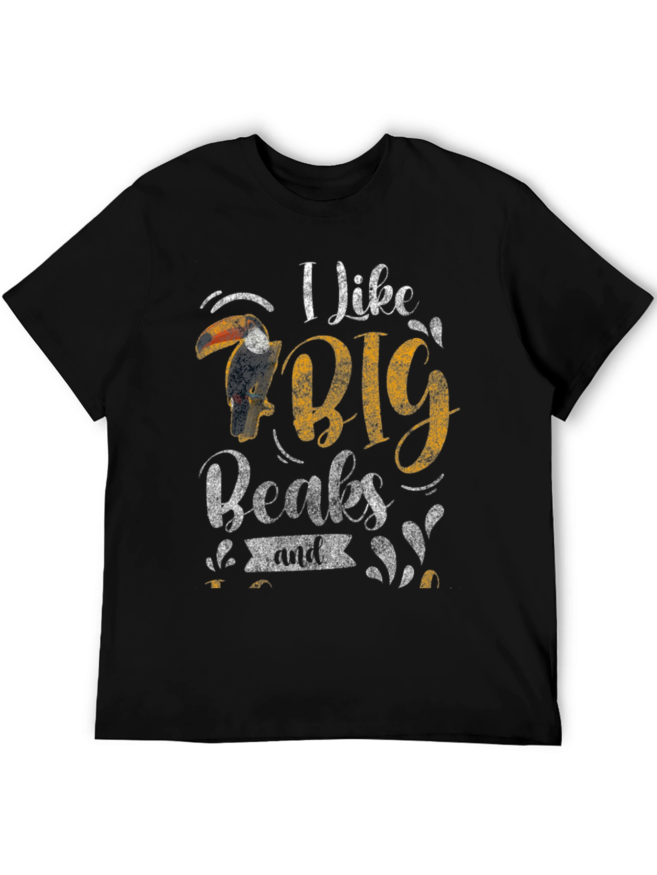 I Like Big Beaks T-Shirt - Toucan Graphic Tee