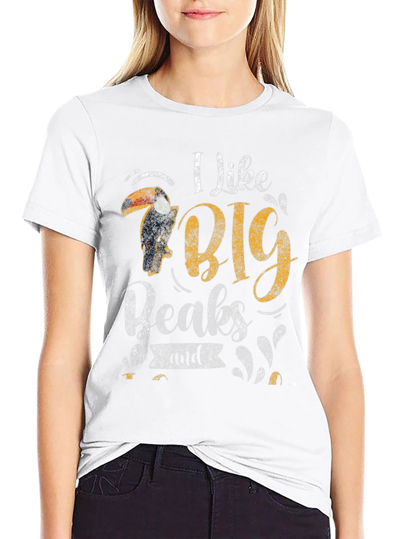 I Like Big Beaks T-Shirt - Toucan Graphic Tee