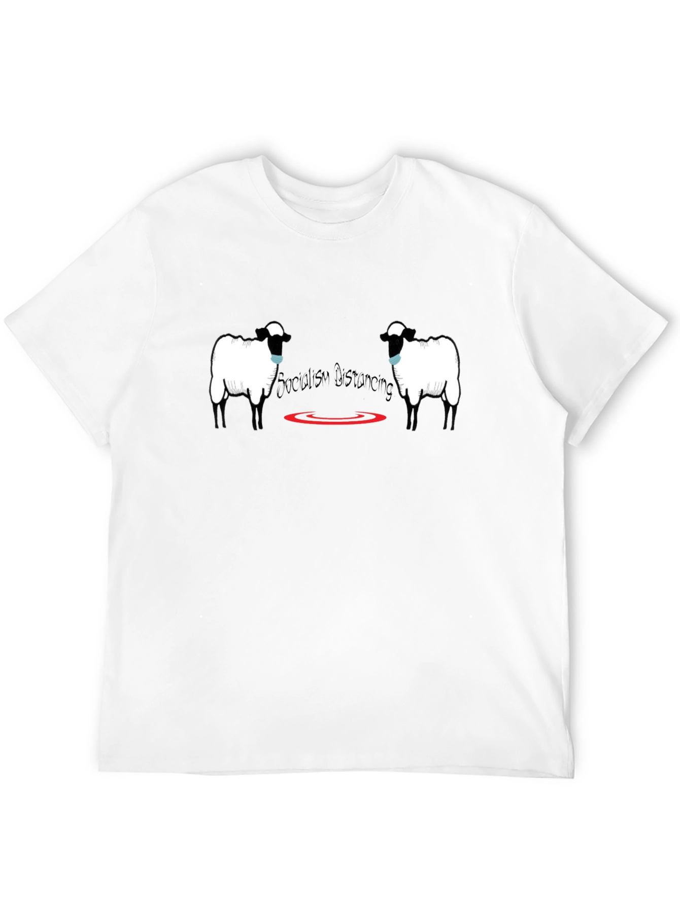 Social Distancing Sheep T-Shirt