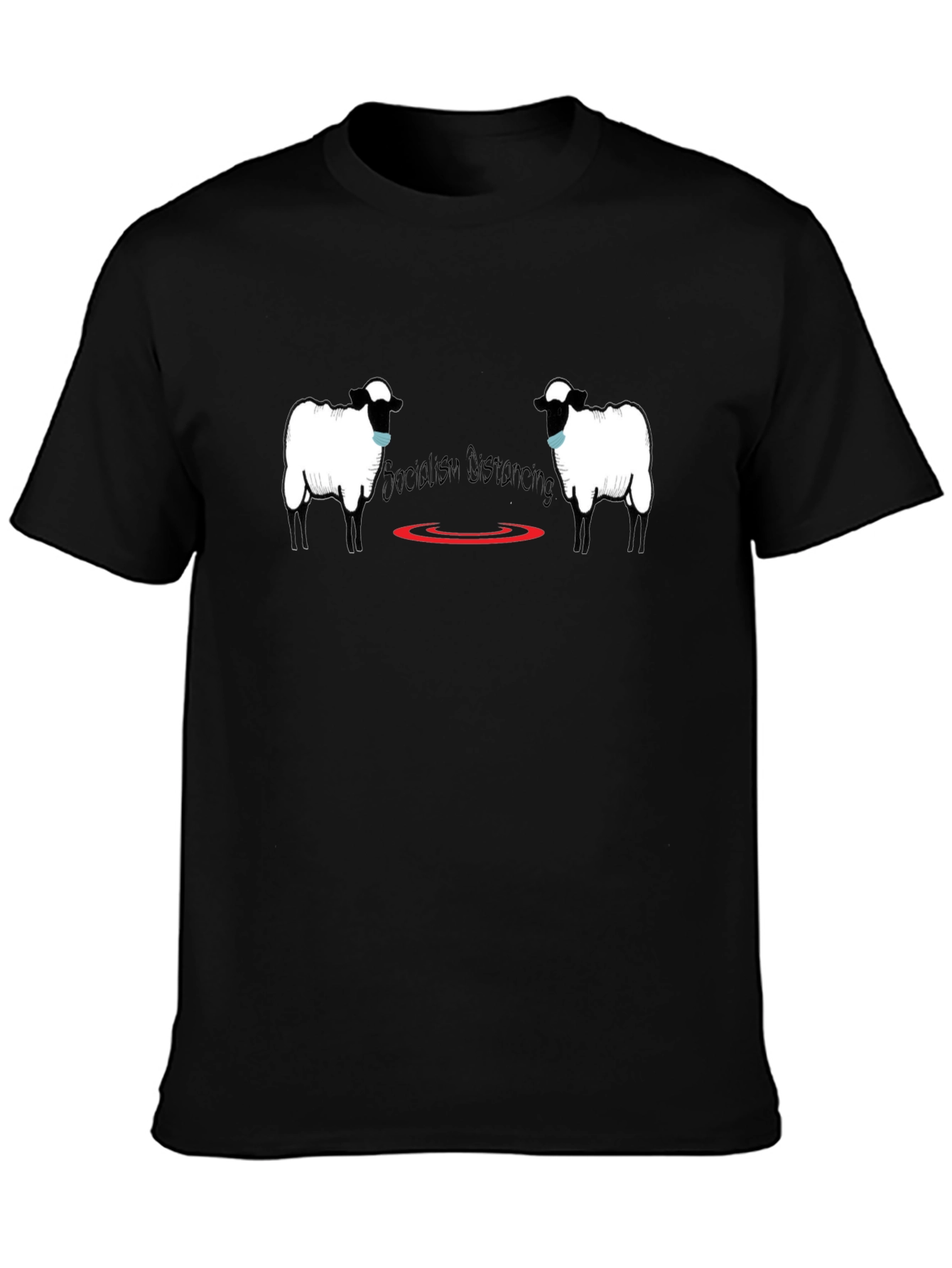 Social Distancing Sheep T-Shirt