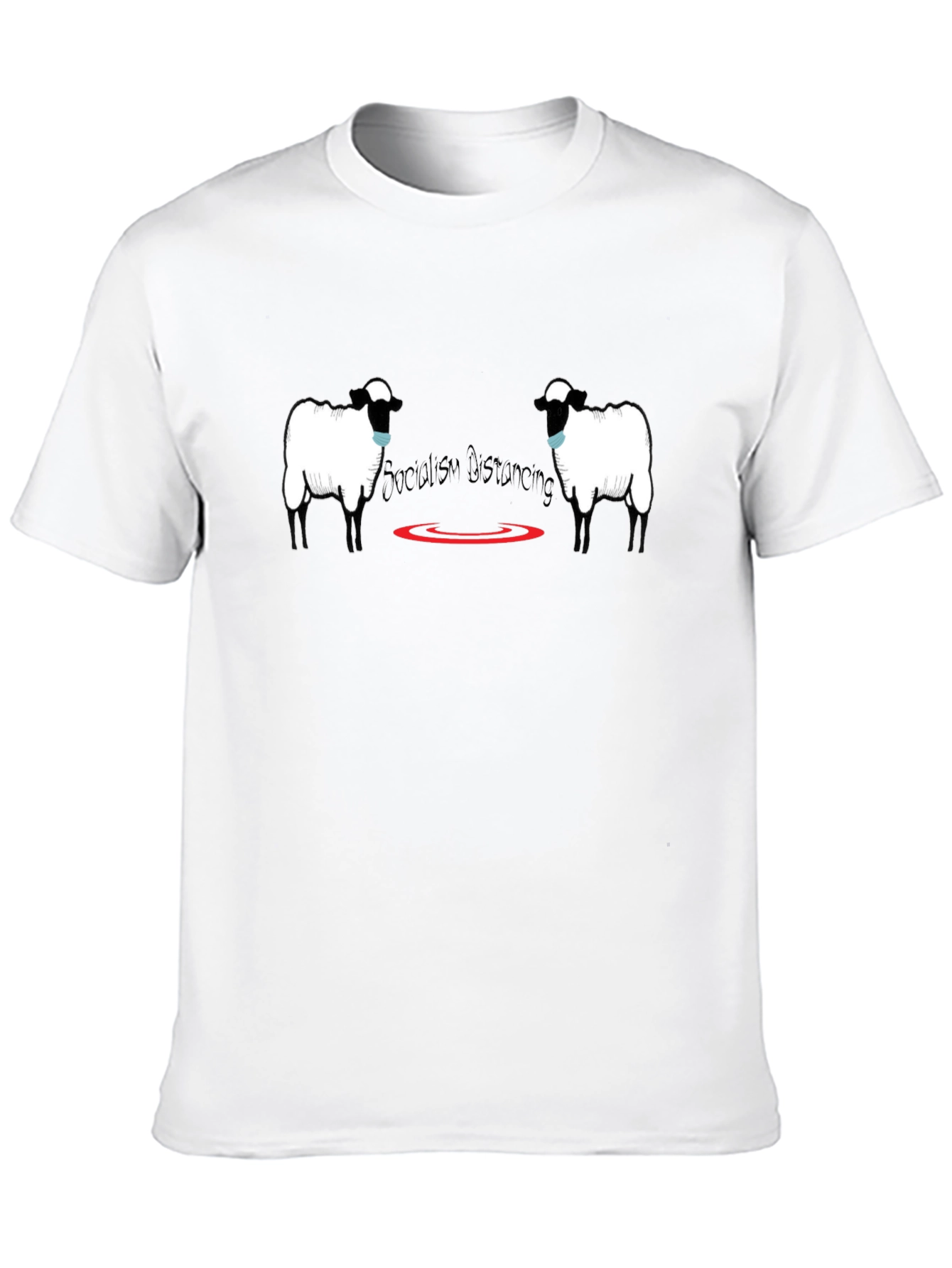 Social Distancing Sheep T-Shirt