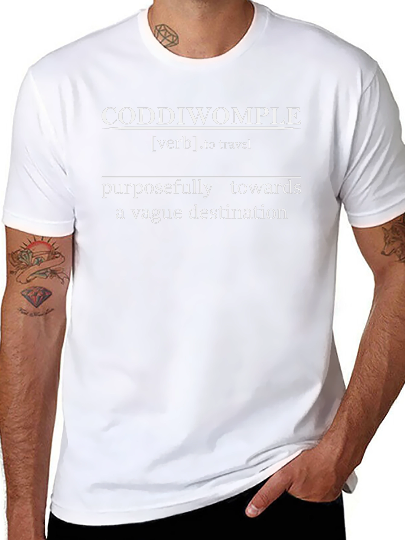 Coddiwomple Definition Graphic T-Shirt