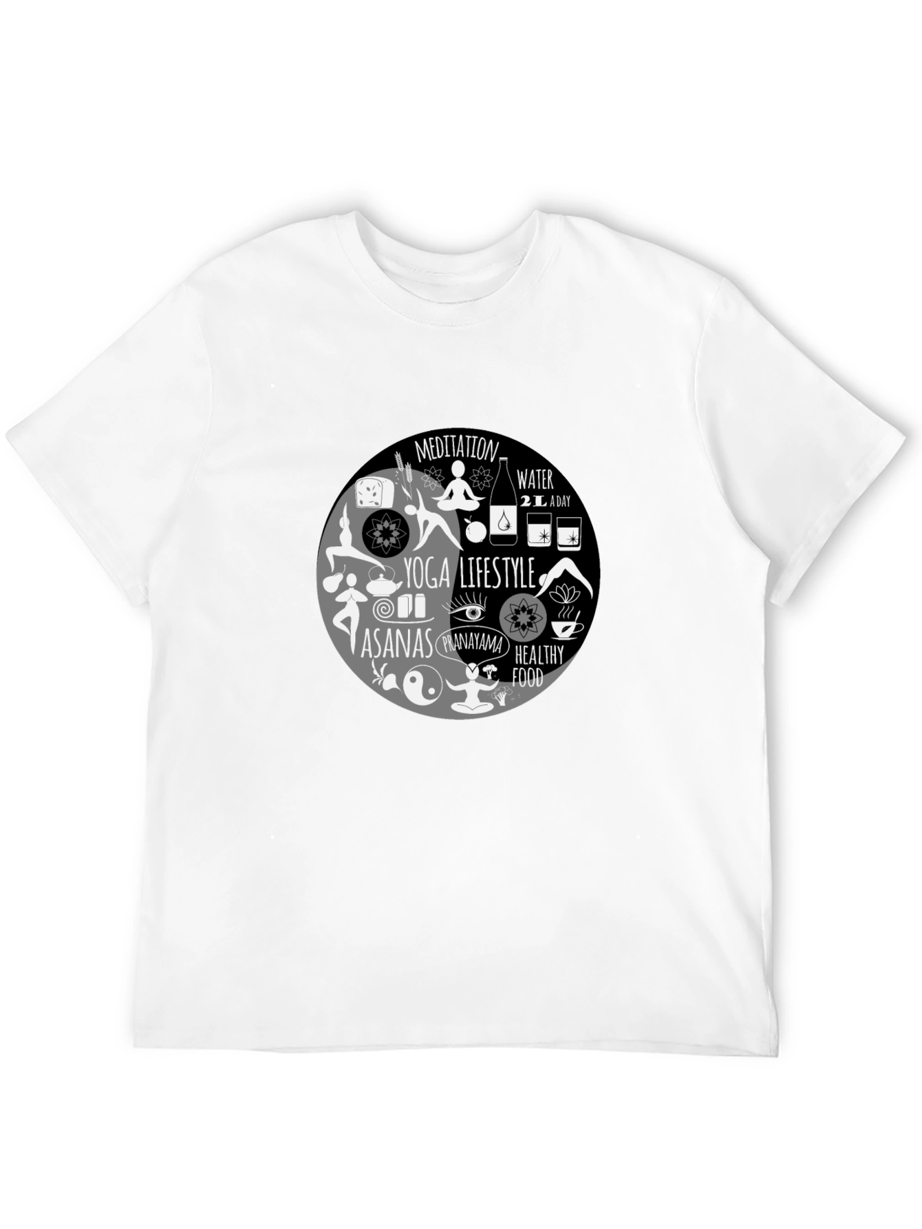 Yoga Lifestyle T-Shirt - Meditation Healthy Living