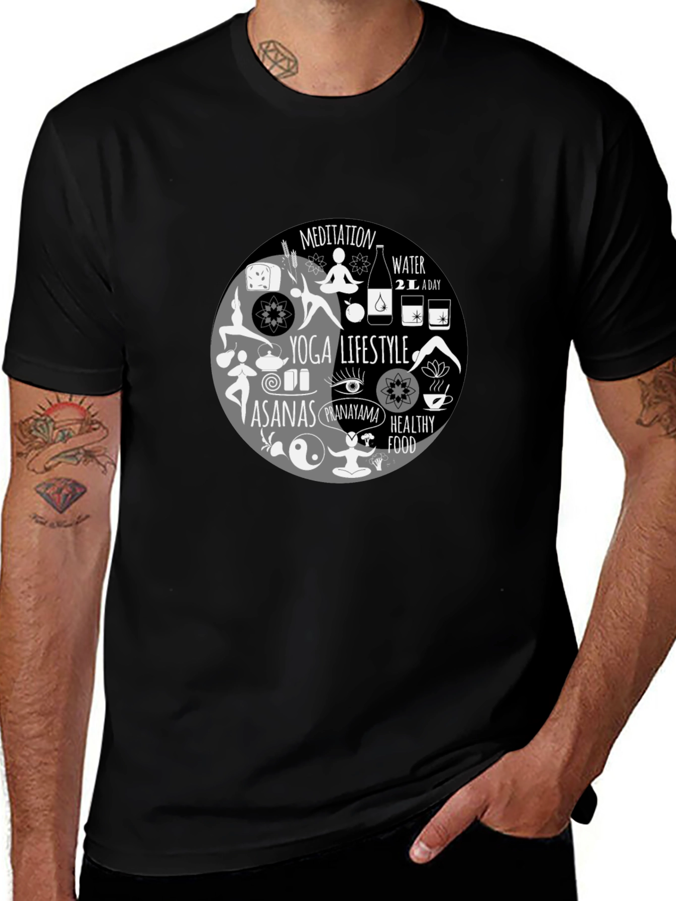 Yoga Lifestyle T-Shirt - Meditation Healthy Living