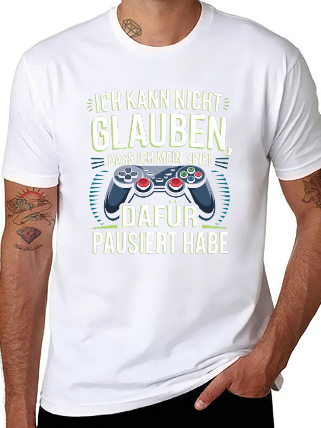 Funny Gamer T-Shirt - Ich Kann Nicht Glauben