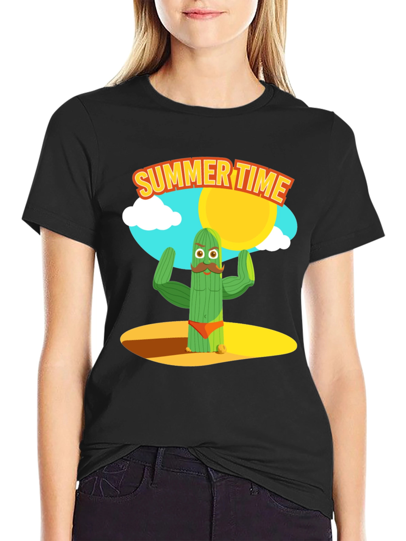 Summer Cactus Graphic Tee