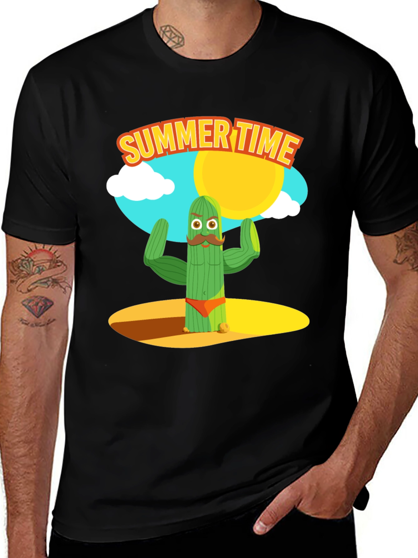 Summer Cactus Graphic Tee