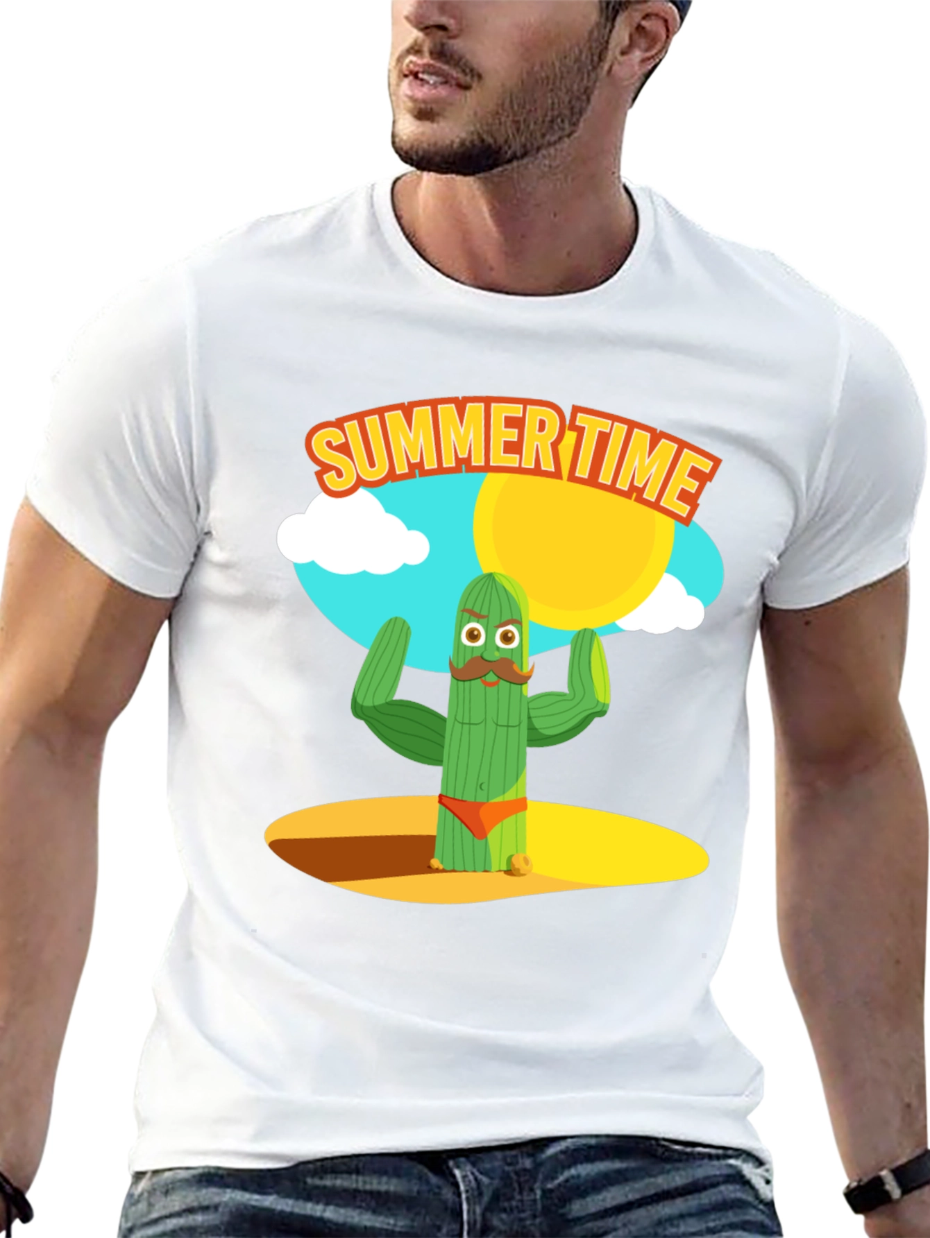 Summer Cactus Graphic Tee