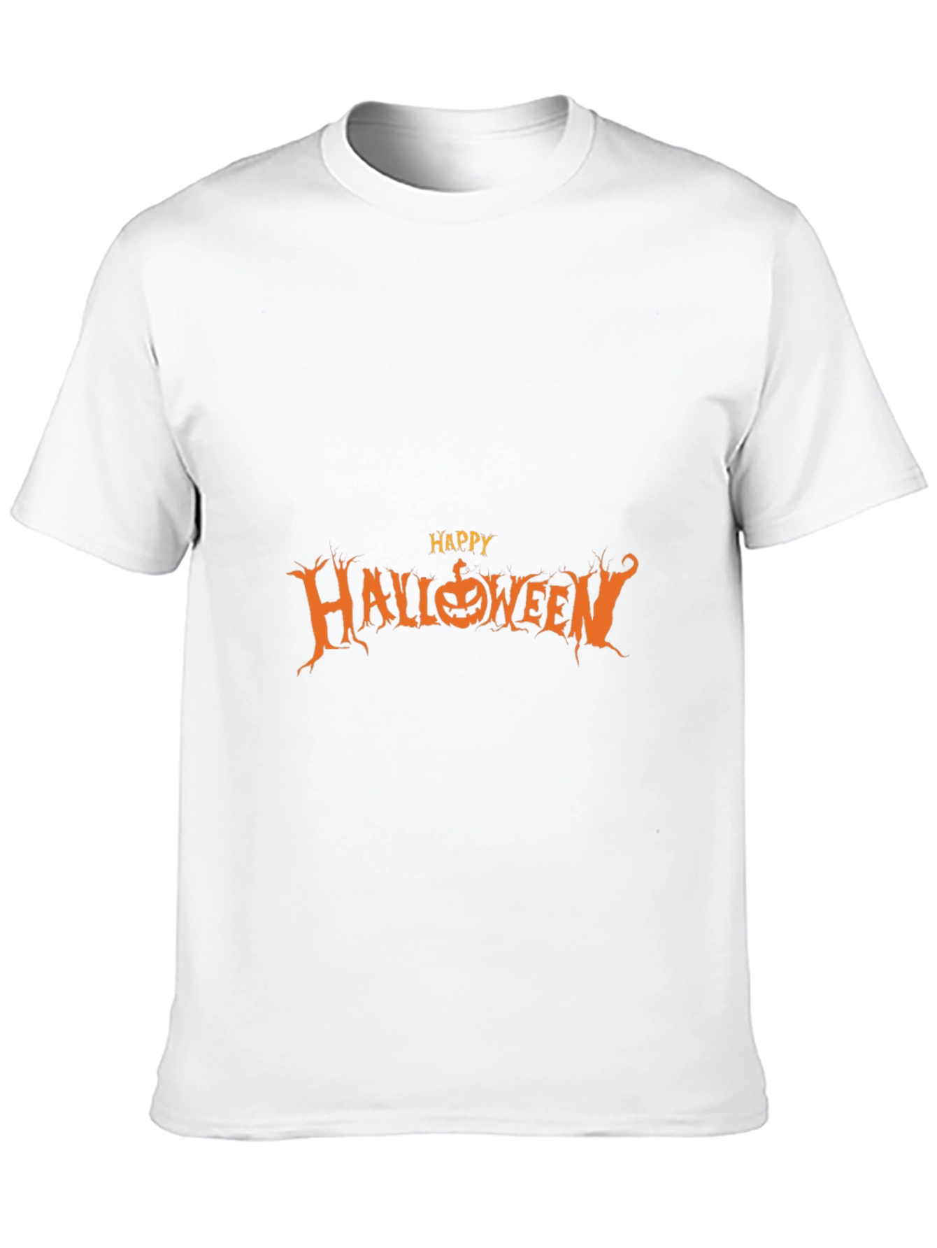 Happy Halloween Graphic Tee - Black