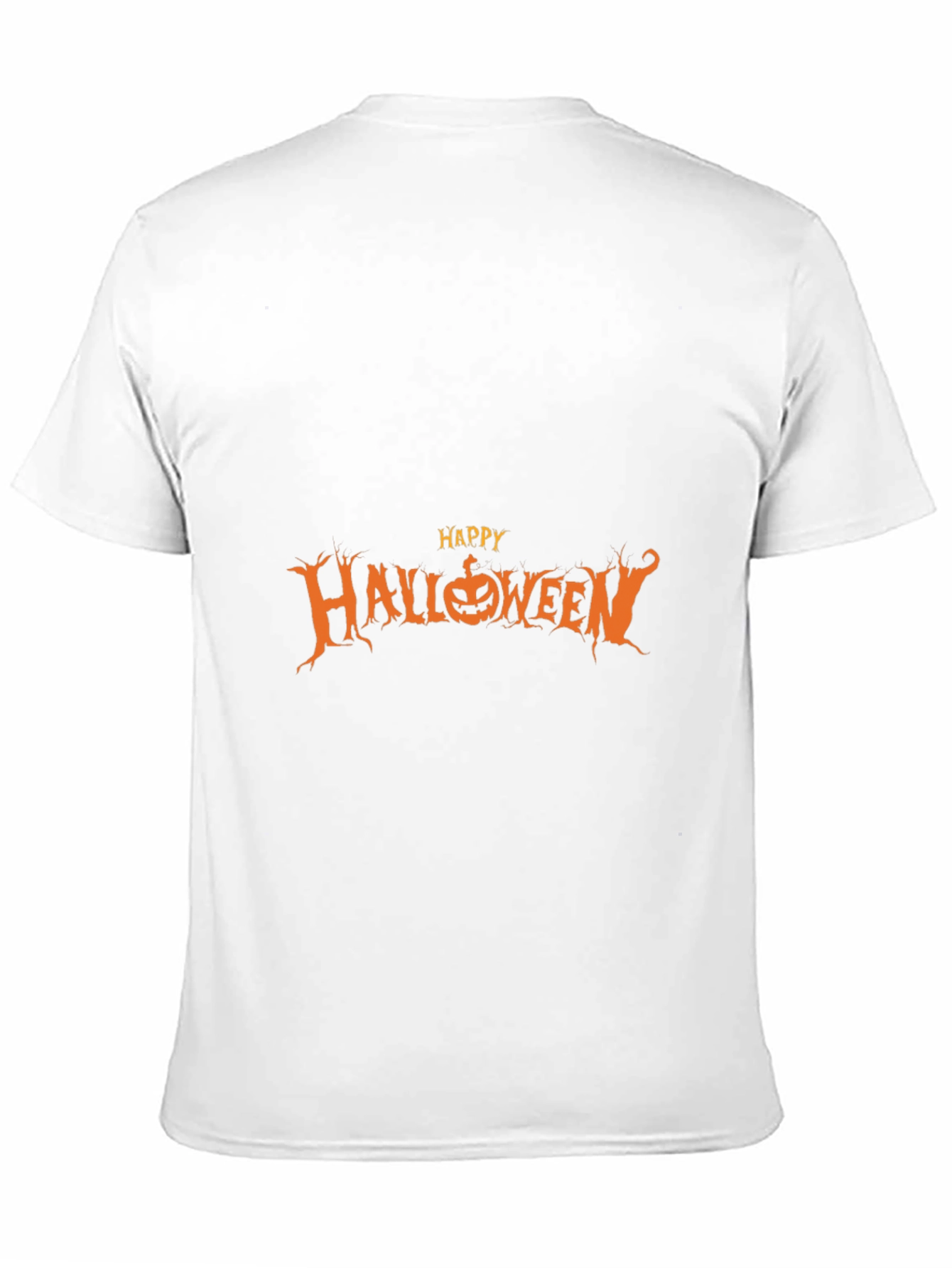 Happy Halloween Graphic Tee - Black