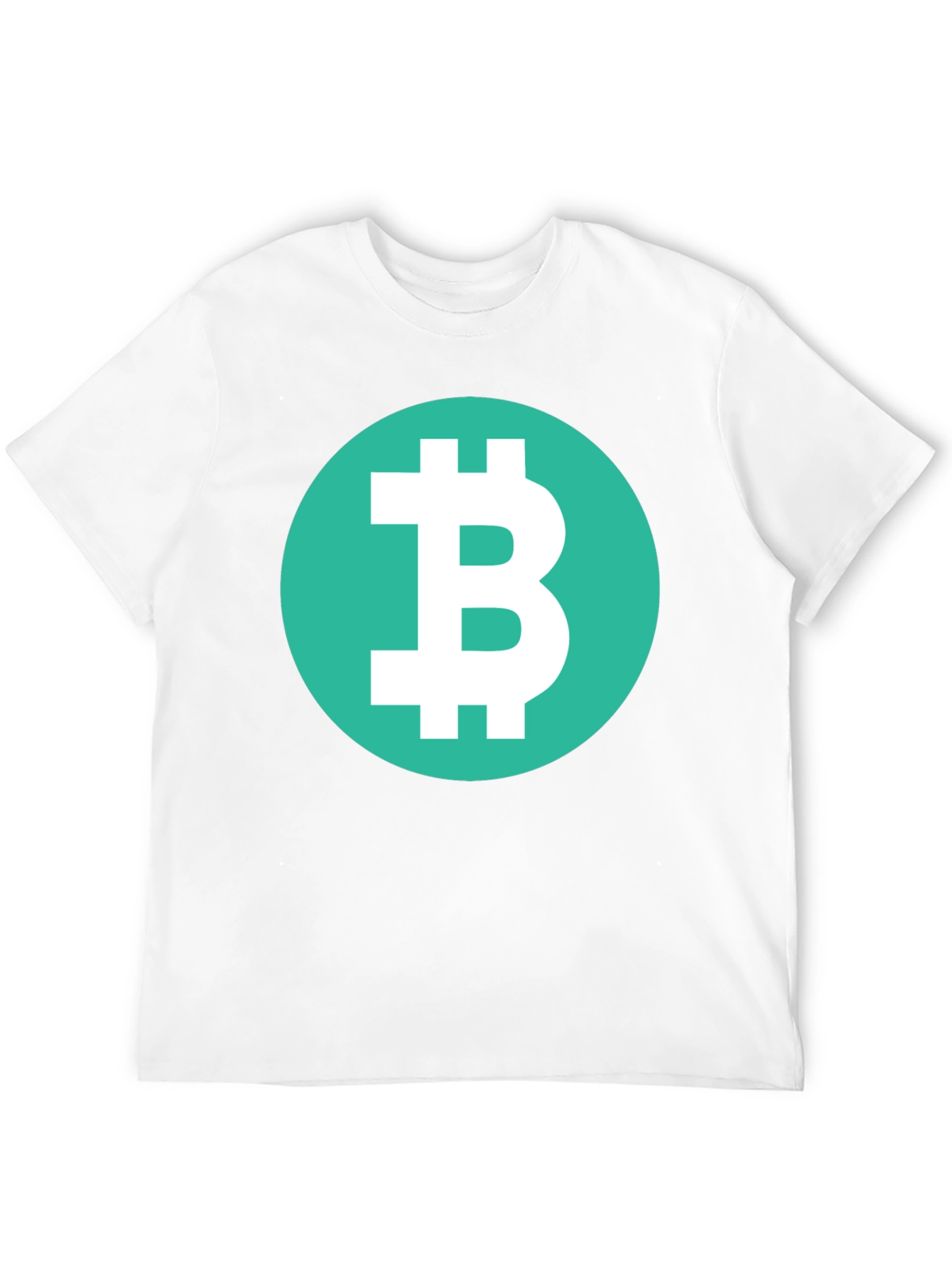 Bitcoin Symbol Graphic Tee - Black