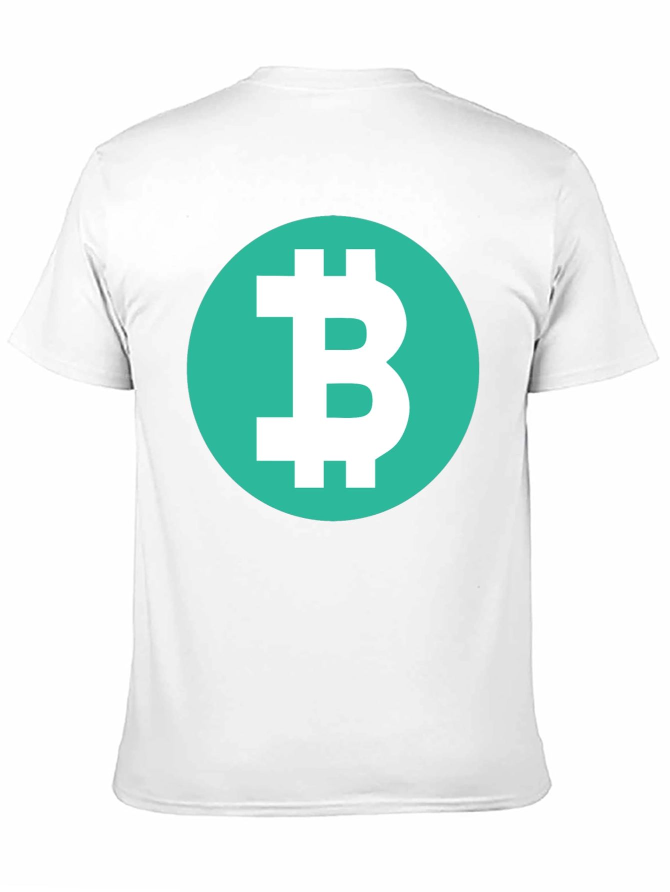 Bitcoin Symbol Graphic Tee - Black