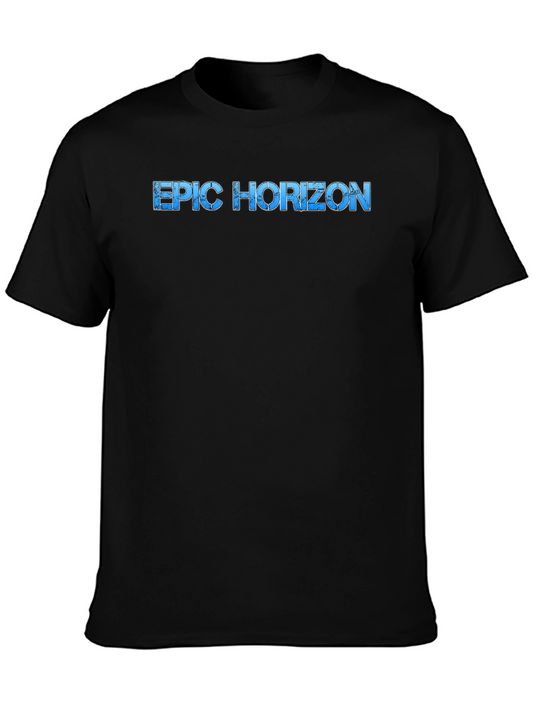 Epic Horizon Graphic T-Shirt - Mens Black Tee