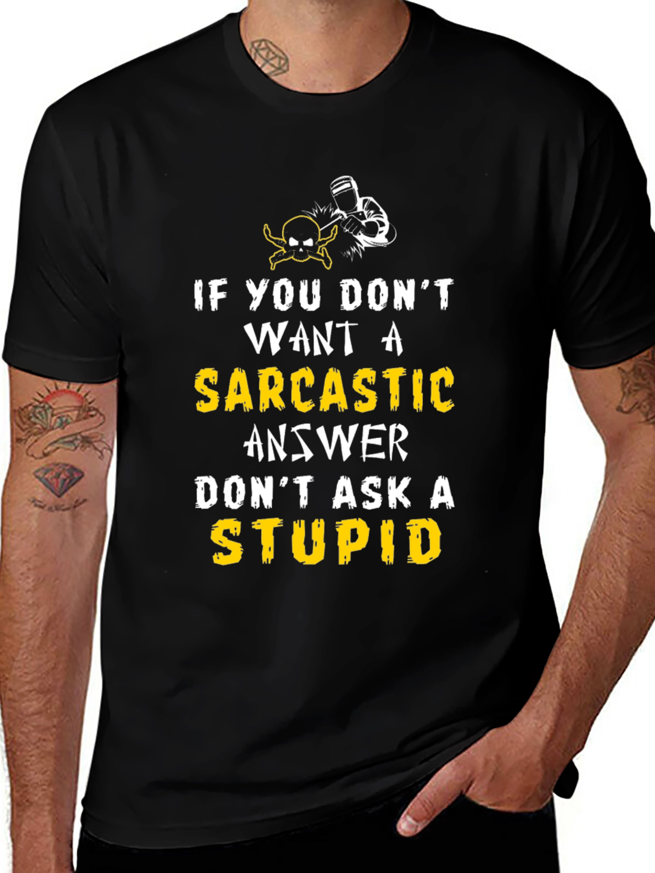 Sarcastic Answer Graphic Tee
