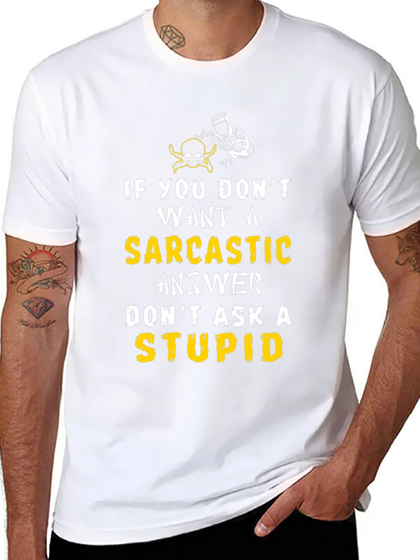 Sarcastic Answer Graphic Tee