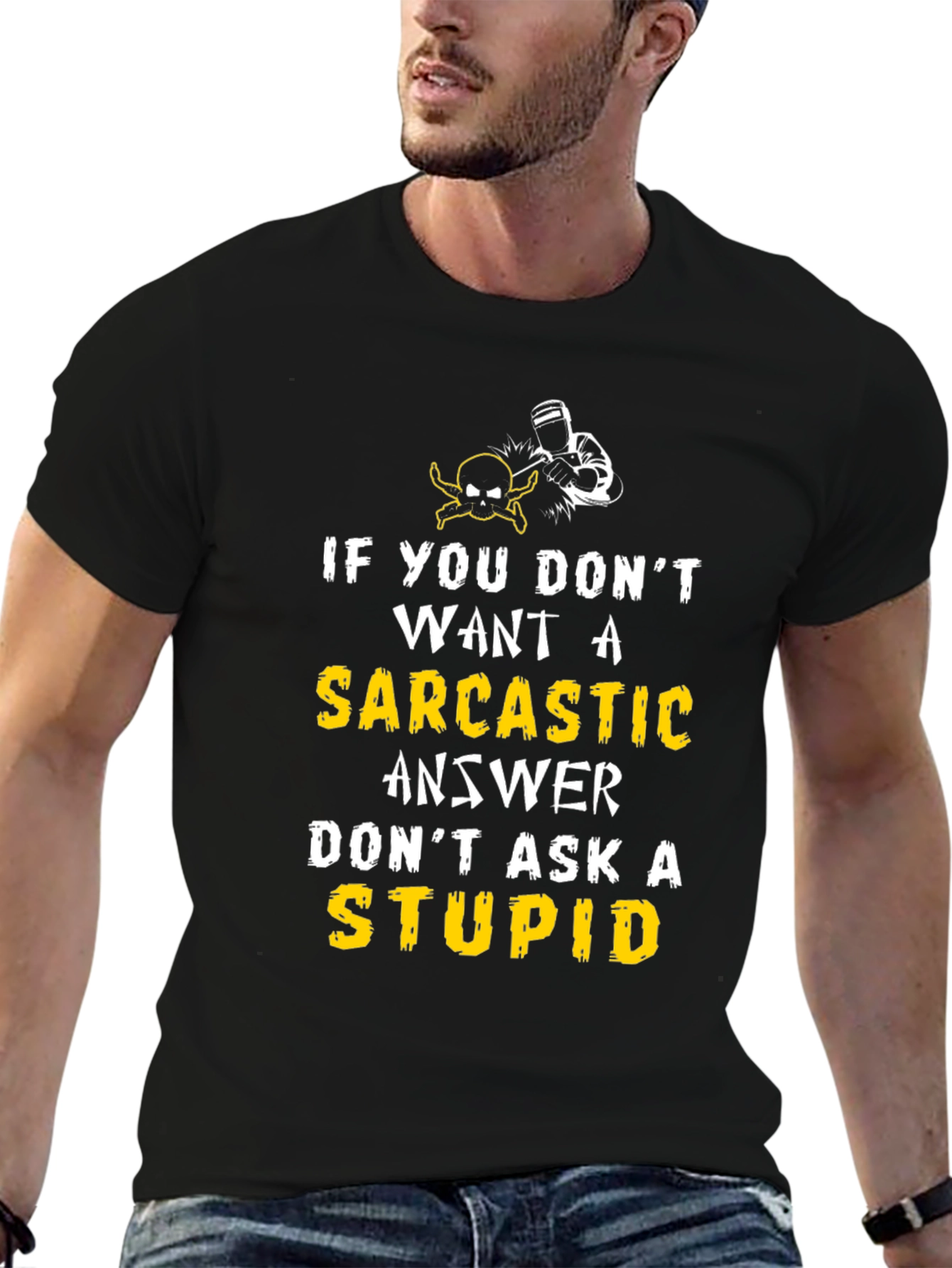 Sarcastic Answer Graphic Tee