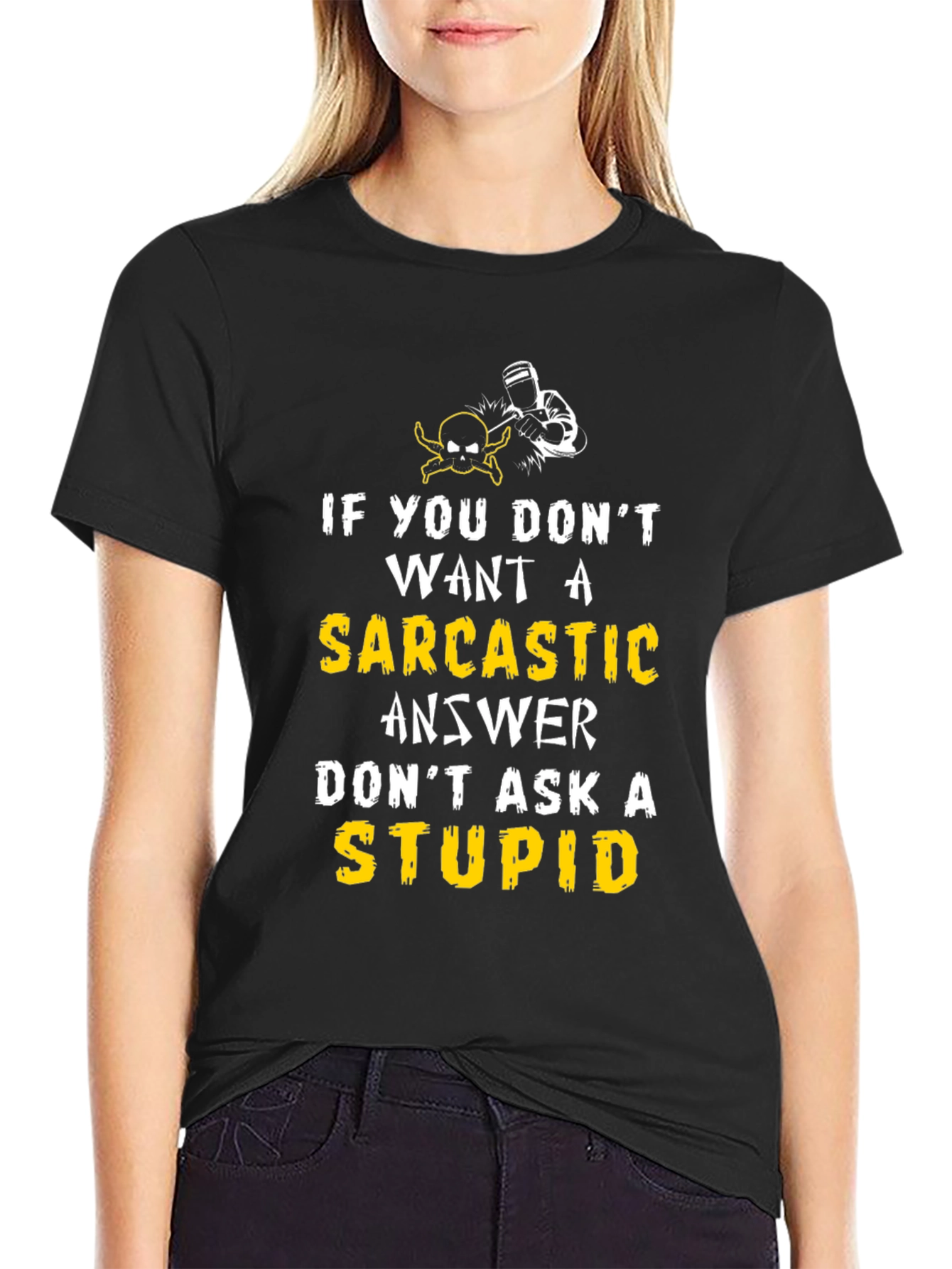 Sarcastic Answer Graphic Tee