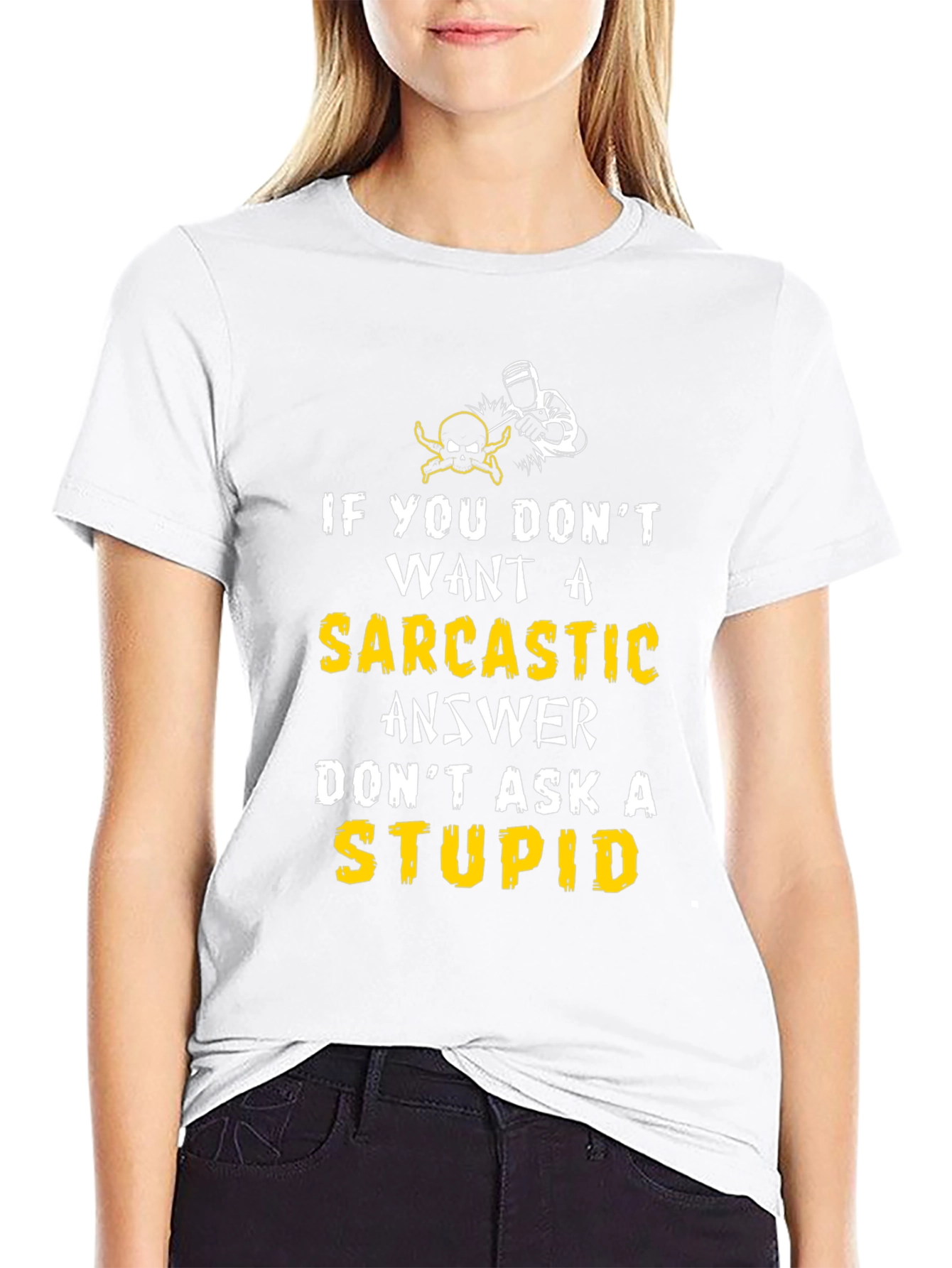 Sarcastic Answer Graphic Tee