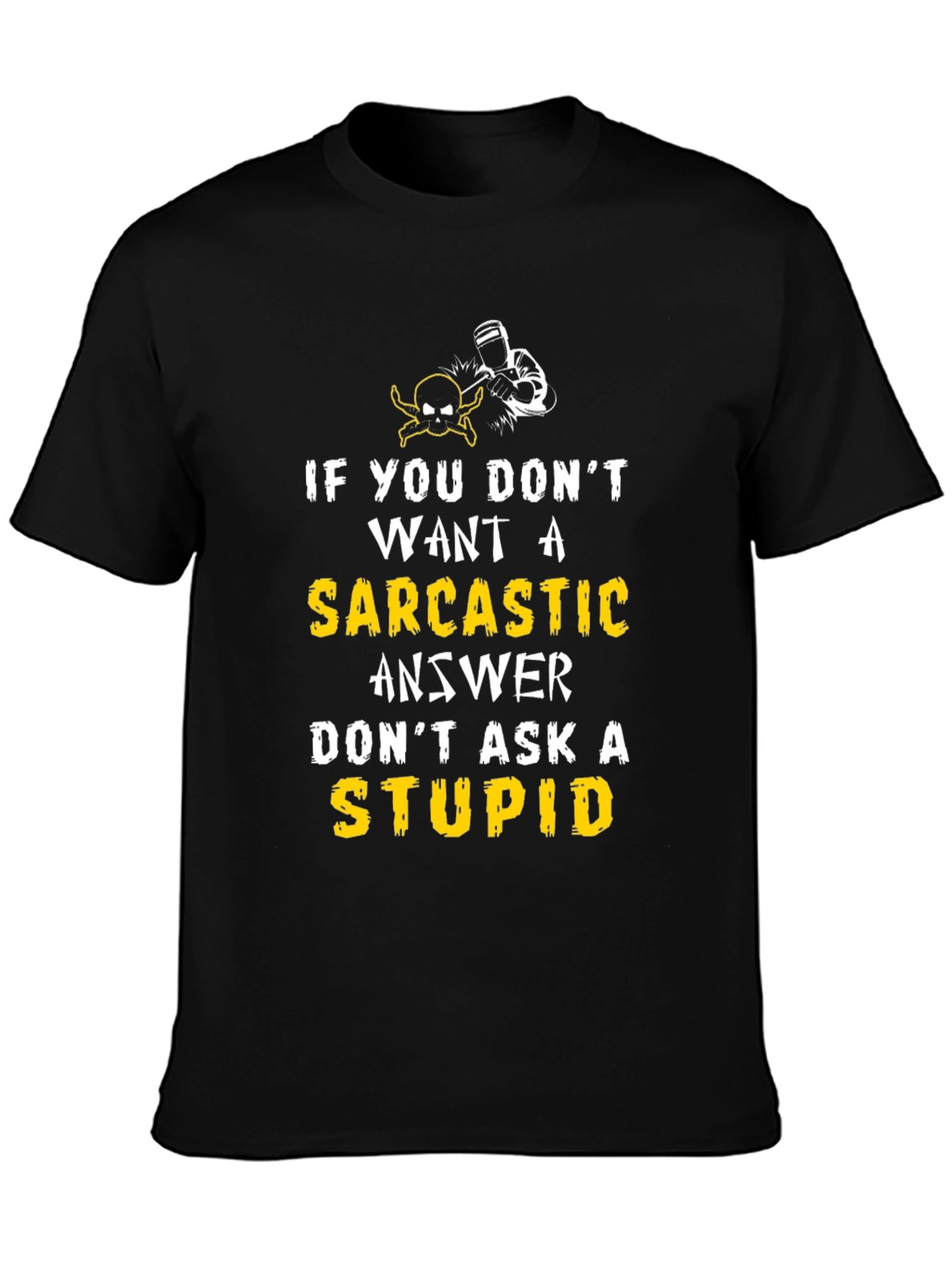 Sarcastic Answer Graphic Tee