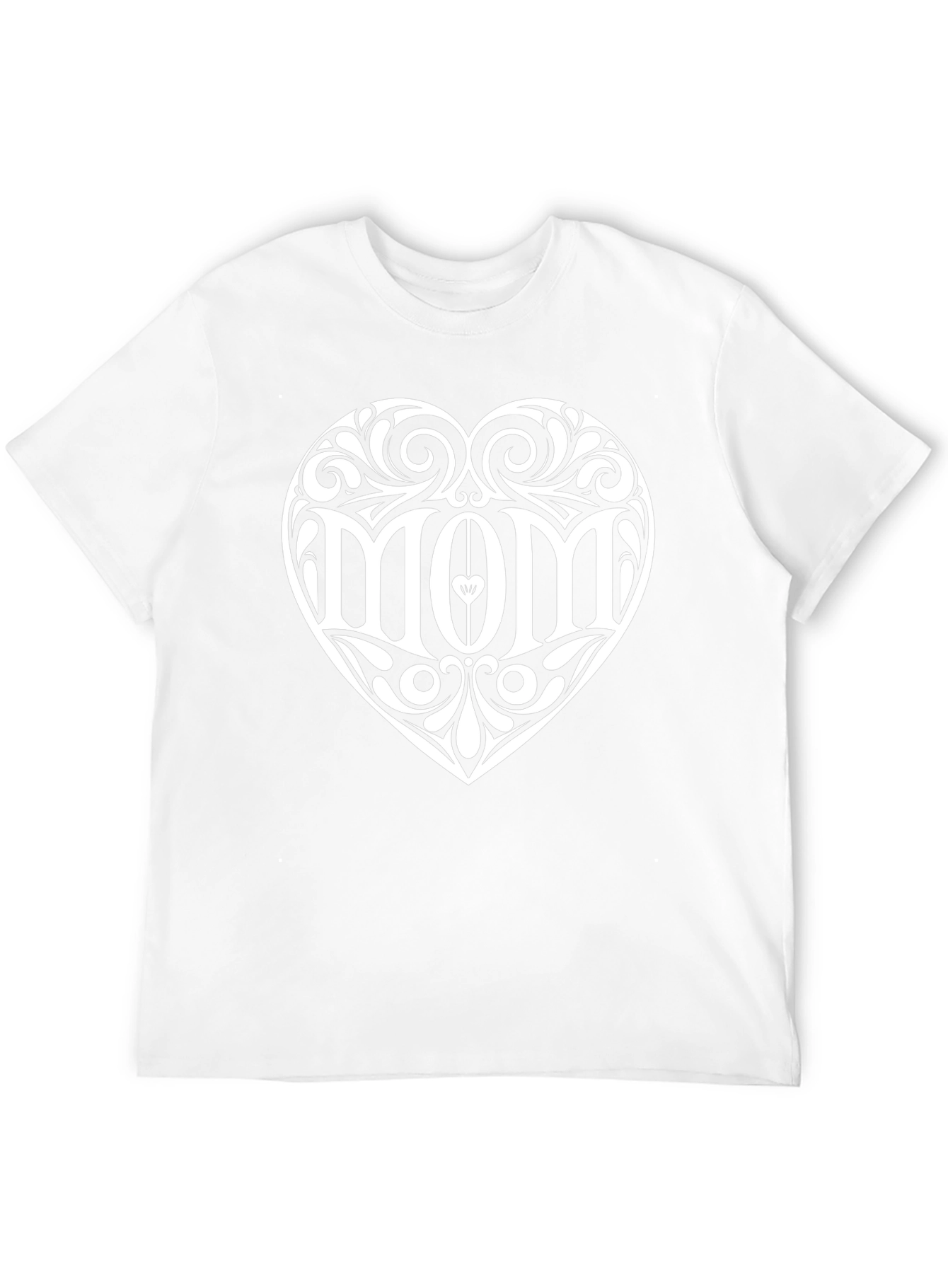 Mom Heart Graphic T-Shirt - Stylish Mothers Day Gift