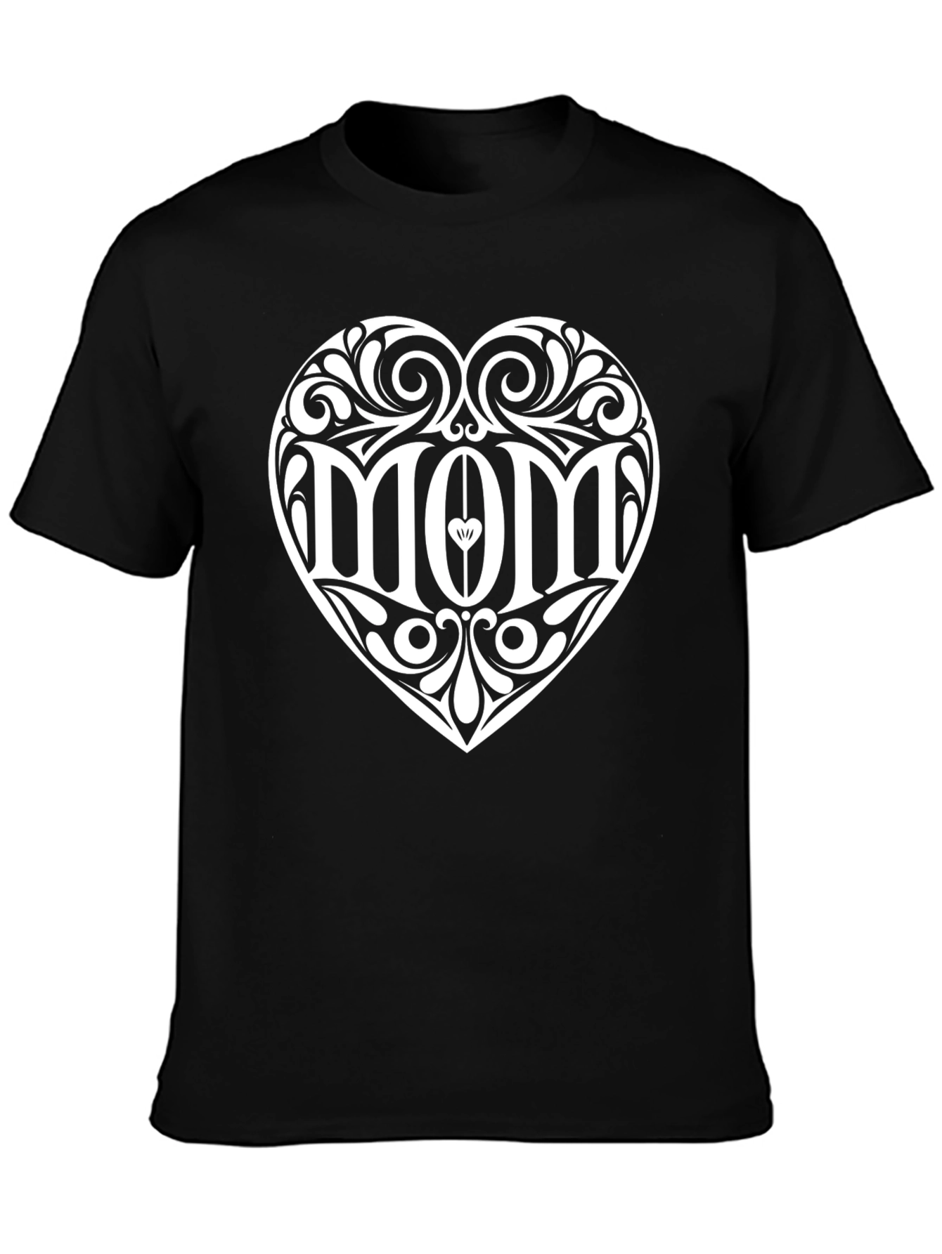Mom Heart Graphic T-Shirt - Stylish Mothers Day Gift