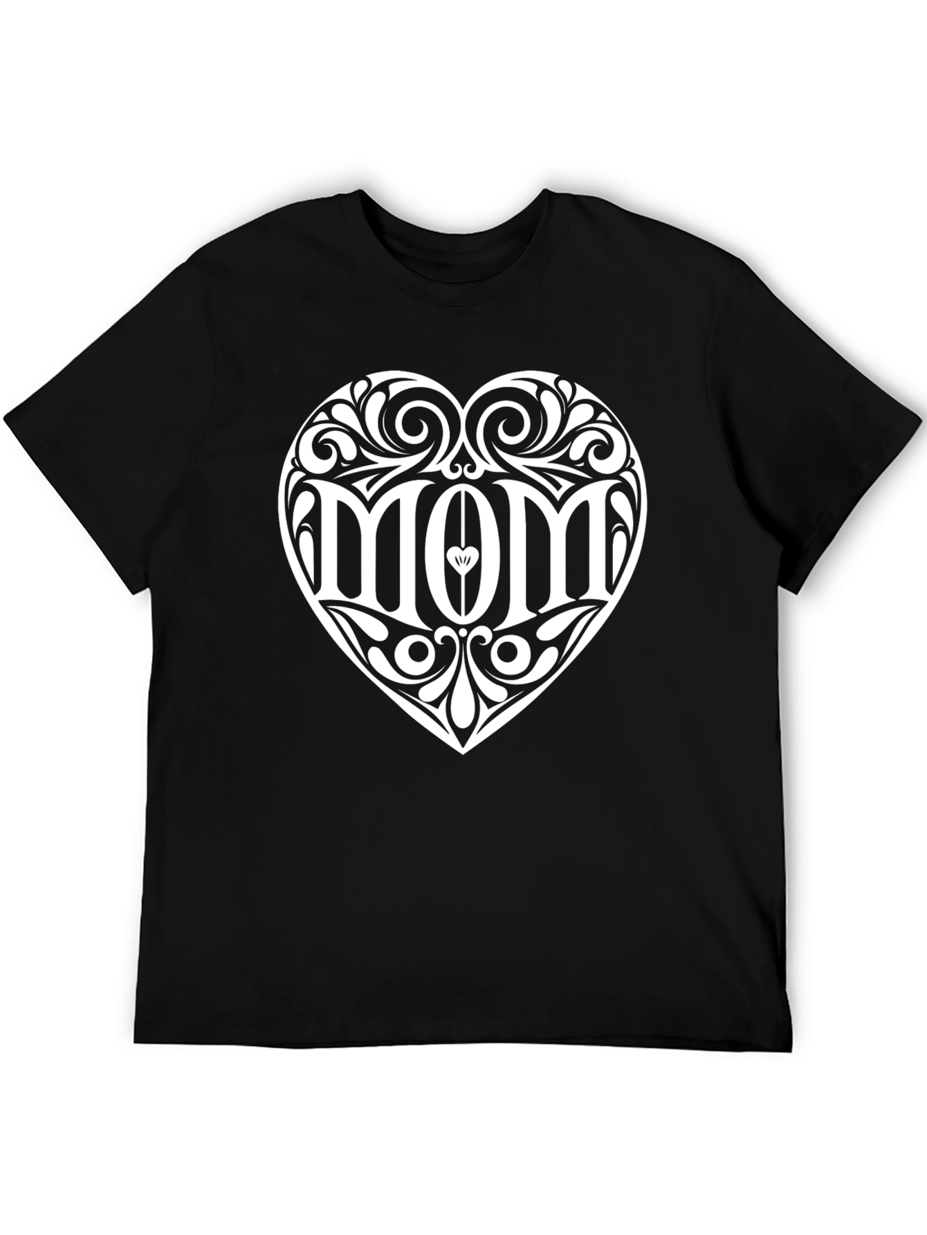 Mom Heart Graphic T-Shirt - Stylish Mothers Day Gift