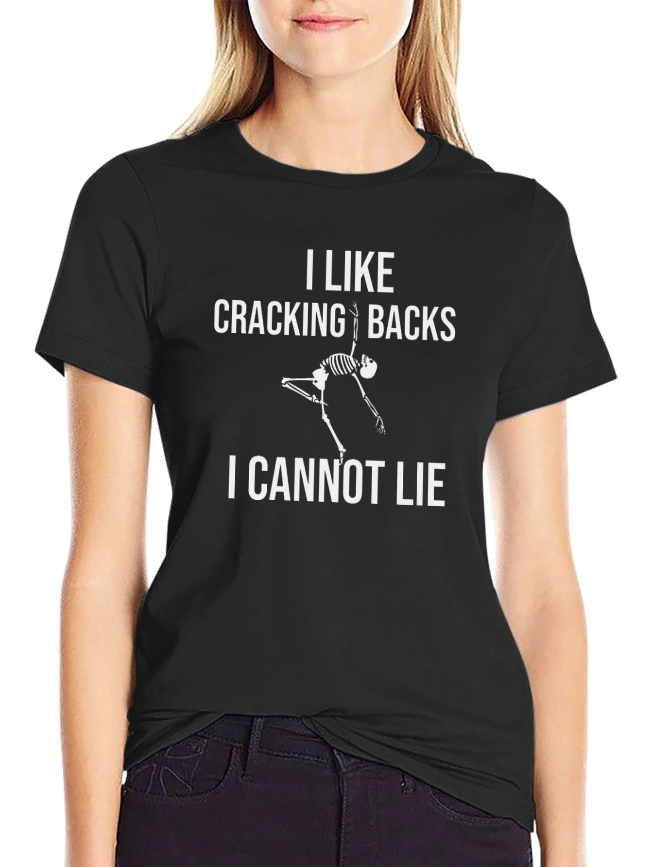 Cracking Backs Skeleton Graphic Tee