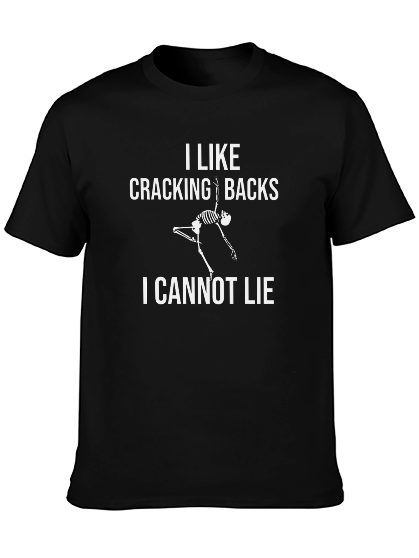 Cracking Backs Skeleton Graphic Tee