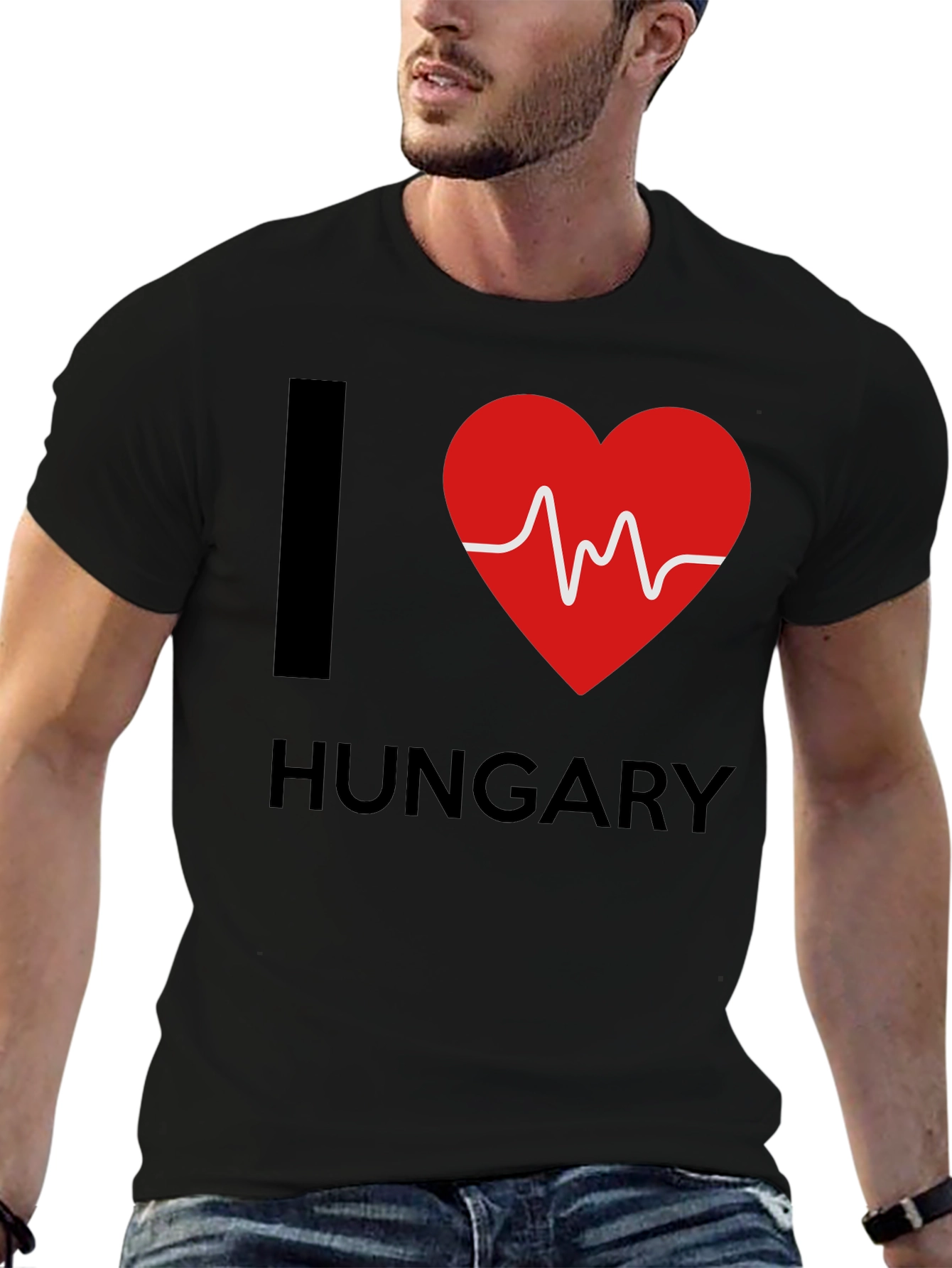 I Heart Hungary Graphic T-Shirt