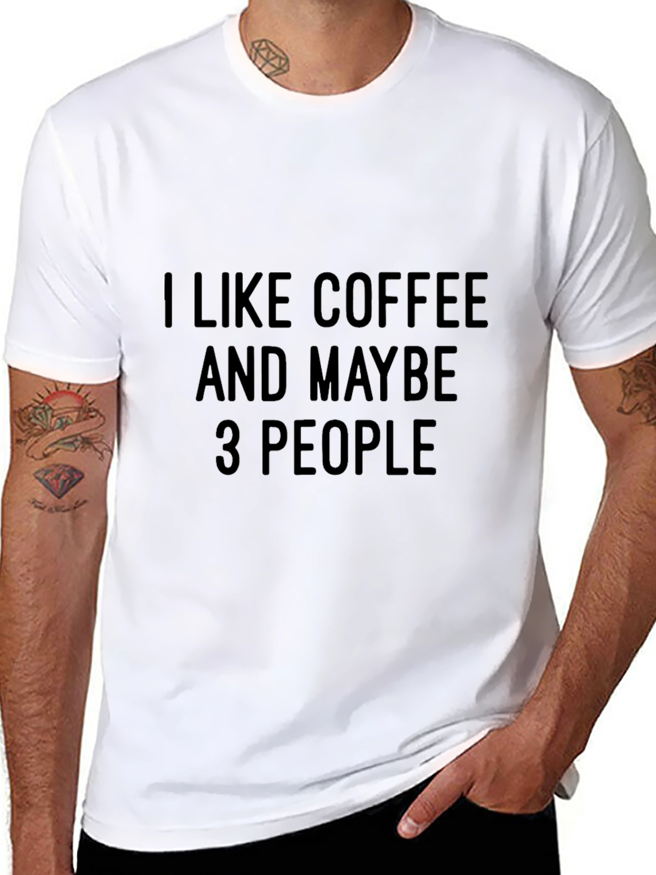 Coffee Lover Graphic Tee - Sarcastic Humor Shirt
