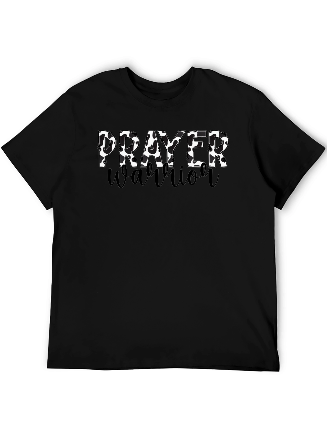 Prayer Warrior Black T-Shirt