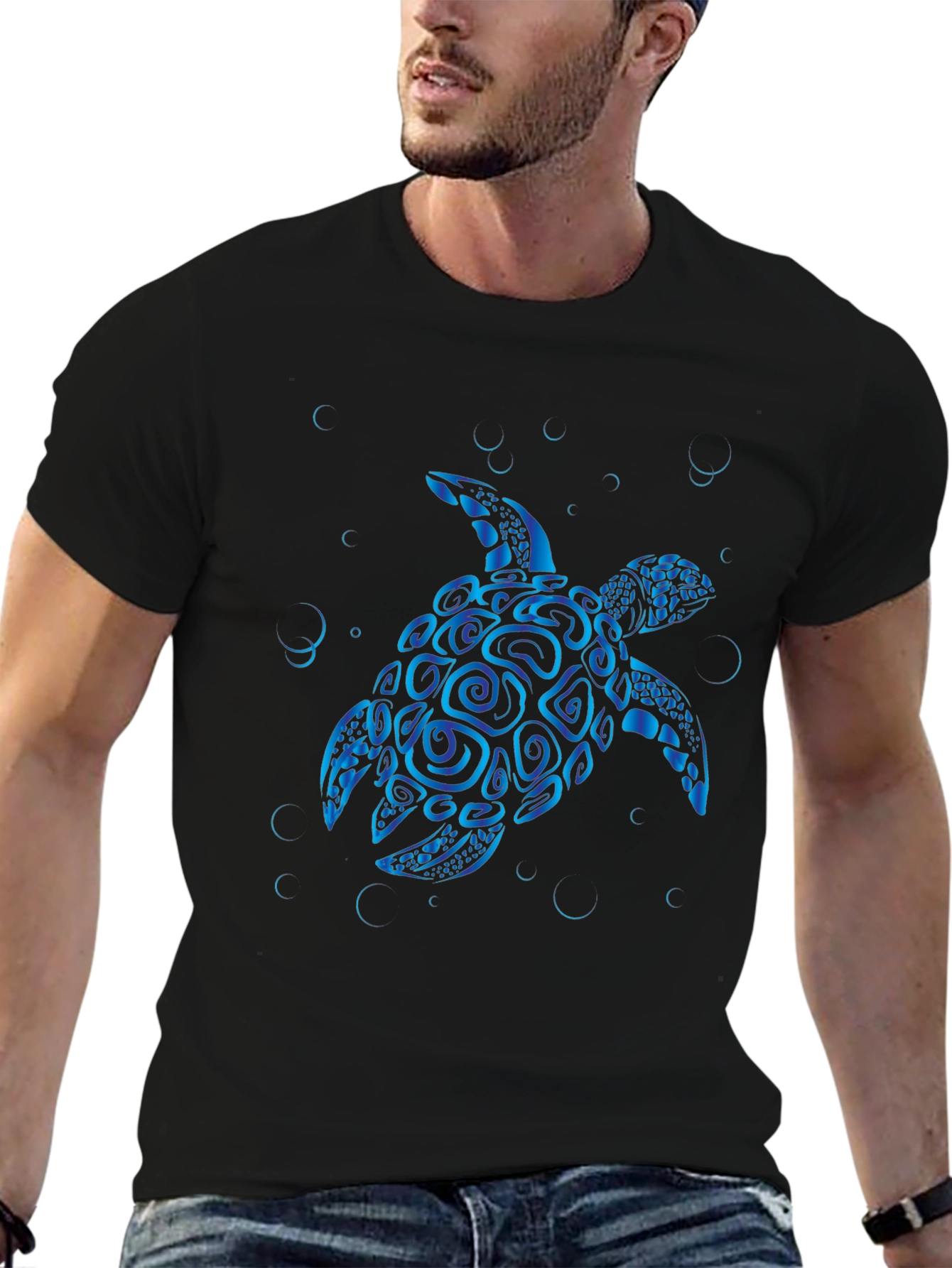 Sea Turtle Graphic Tee - Ocean Lover Shirt