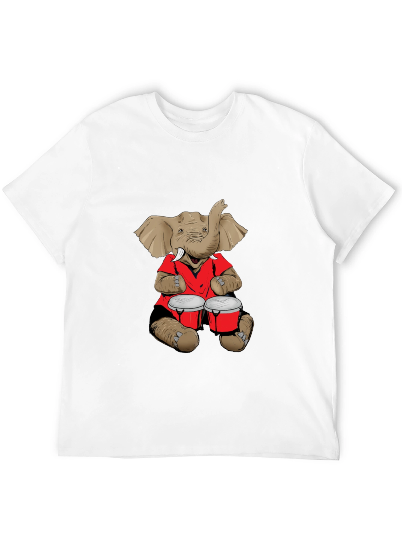 Elephant Drummer Graphic Tee